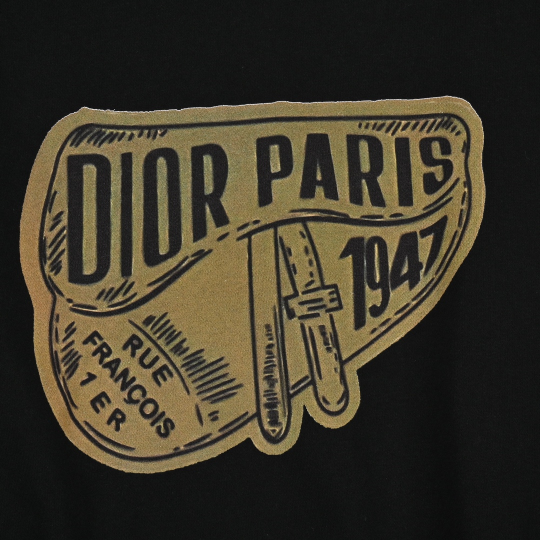 Dior 迪奥 包包数码印花标识圆领卫衣