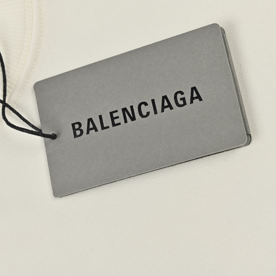 Balenciaga巴黎世家24SS支付宝联名经典圆领卫衣