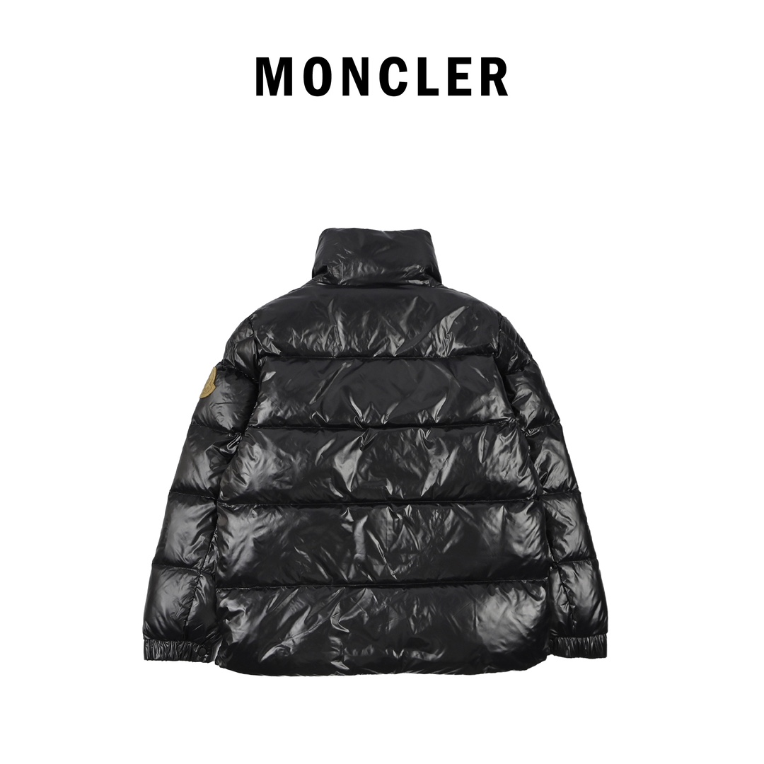 Moncler蒙口24ss限定配色黄标抹茶拼接立领羽绒服 2024秋冬新款蒙口NEW羽绒服 1025650003