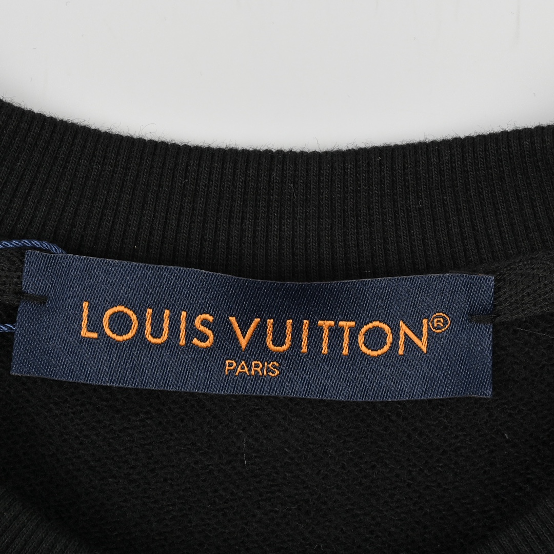 Louis Vuitton路易威登小熊印花圆领卫衣
