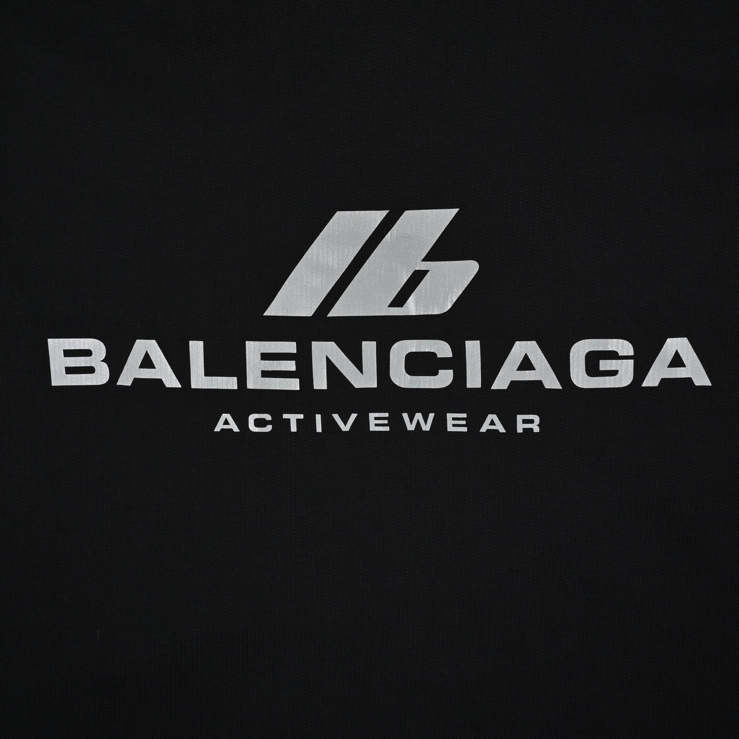 Balenciaga巴黎世家3m反光ib反光印花连帽卫衣卫衣