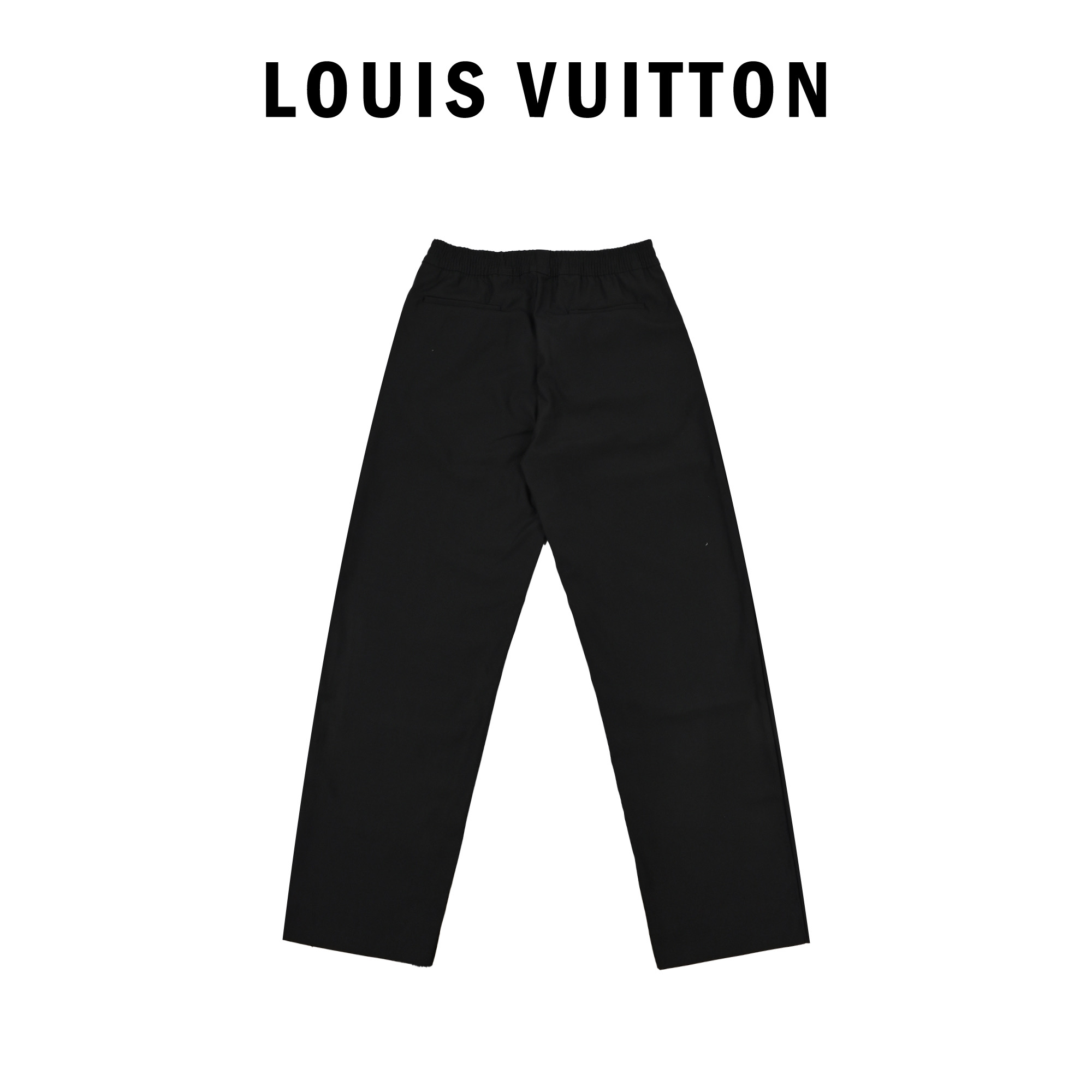 LouisVuitton路易威登绵羊毛抽绳长裤西裤运动裤
