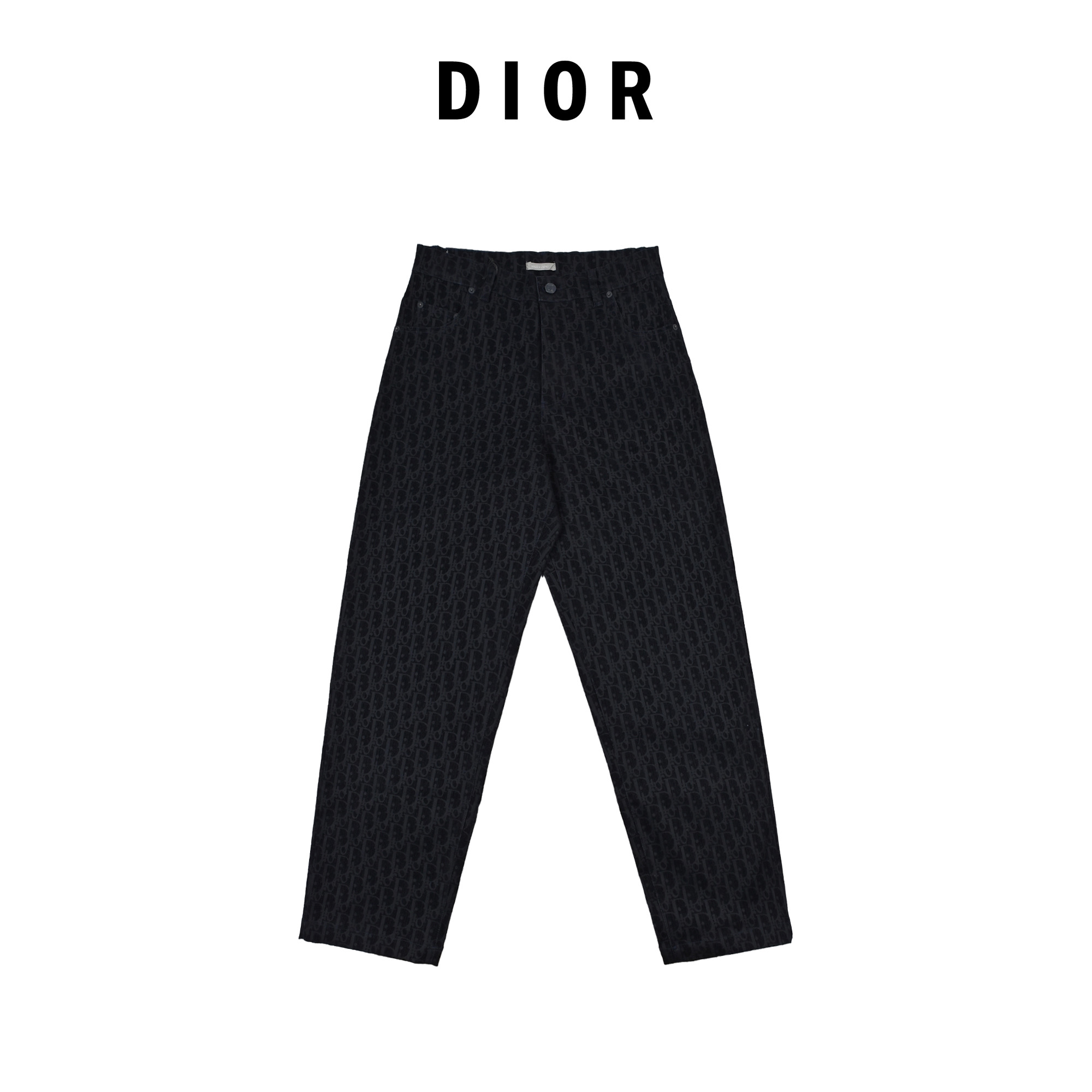 Dior迪奥25SS 蛇年限定牛仔长款 第一时间原版购入开发 采用蓝色棉质混纺牛仔布精心制作
