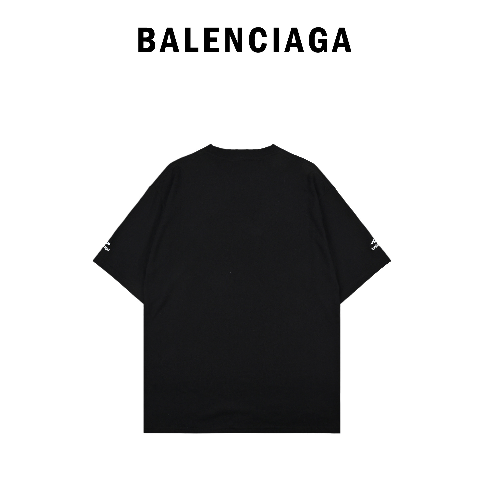 Balenciaga巴黎世家 FW24 3b滑雪 SKIWEAR系列 Logo印花圆领短袖常规版型T恤