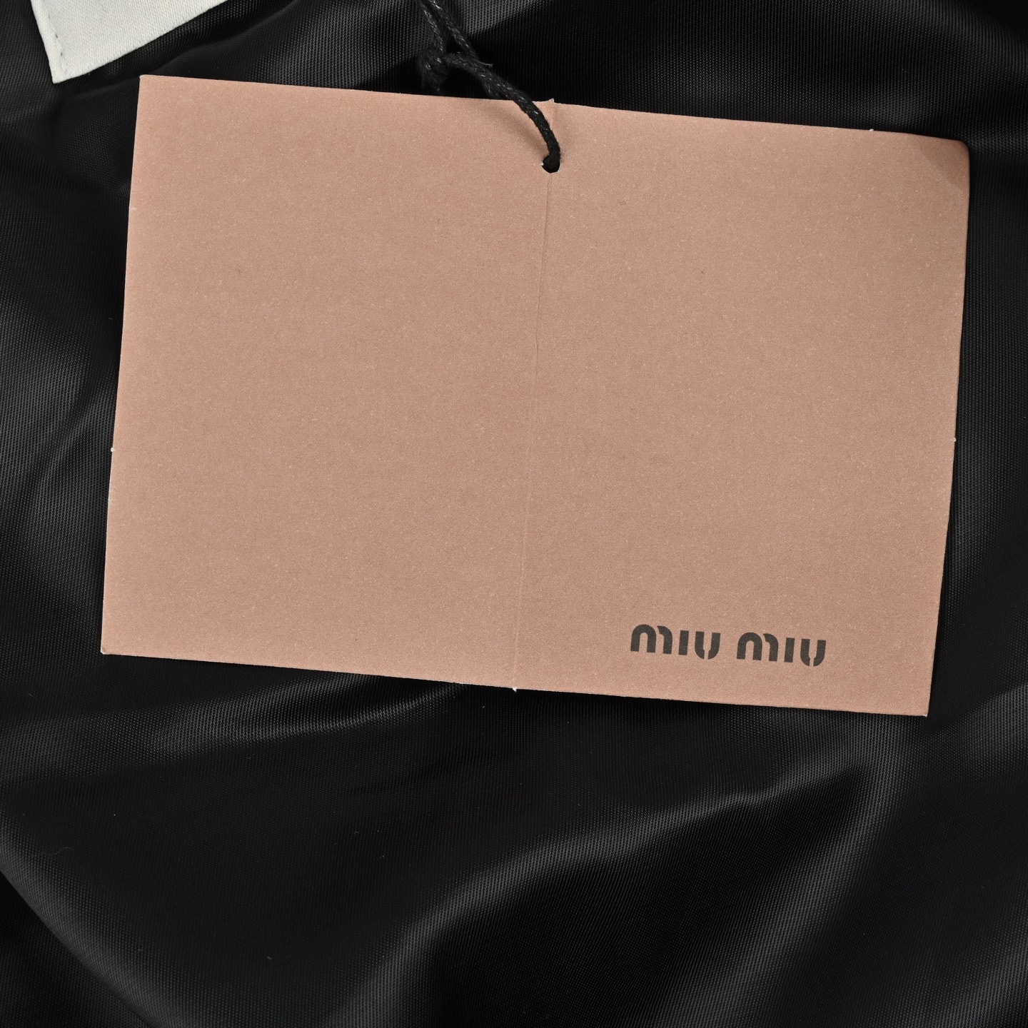 Miumiu 缪缪24FW 绿格纹连帽棉服