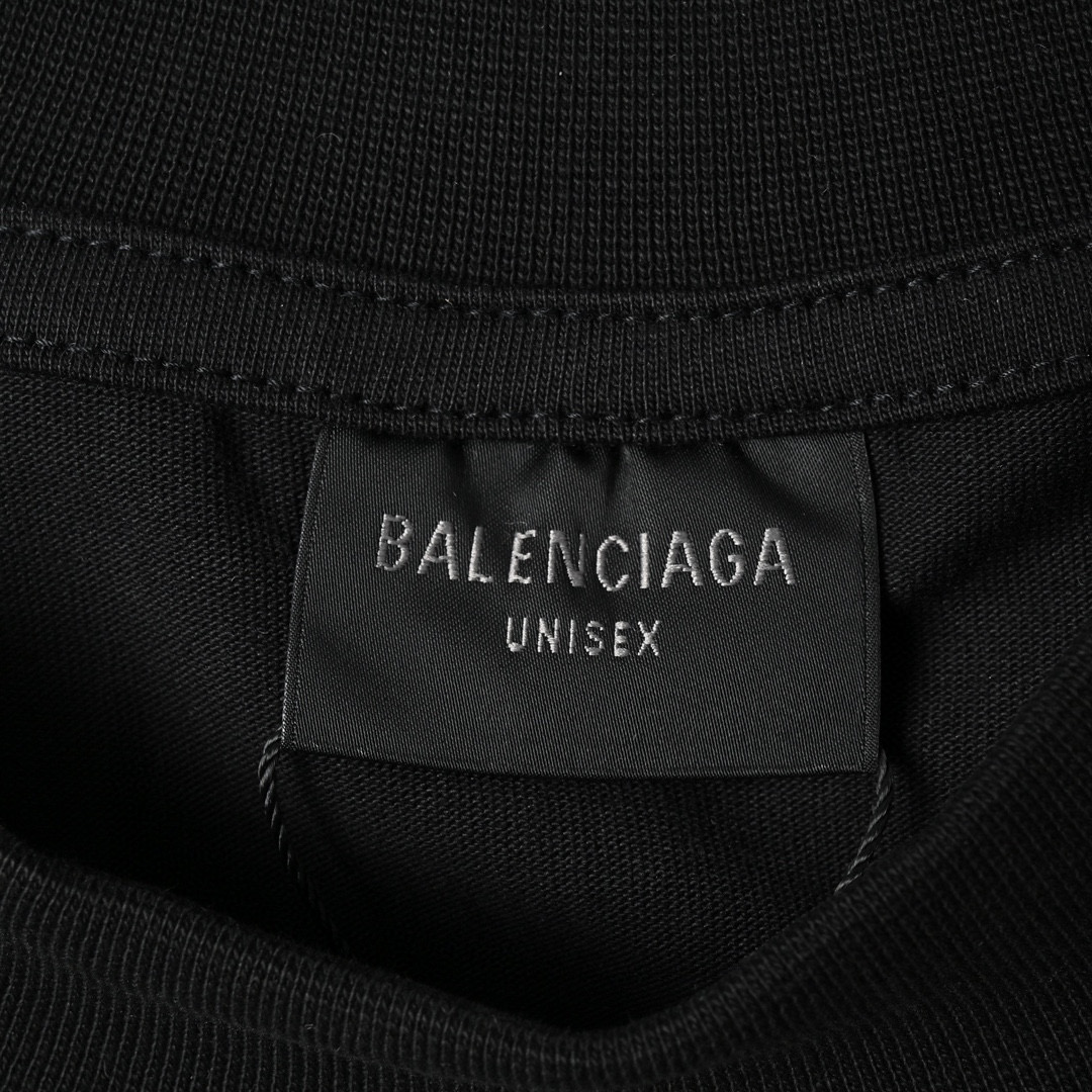 Balenciaga/巴黎世家 24ss 机票护照短袖 官网品质Balenciaga summer24ss新款短袖T恤 黑色 白色-Chinese UA Cheap High Quatity Brand Clothes Bags handbags Sneakers wholesale wholesaler seller from China Factory suppliers Fashion Clothing Shoes best Quality Beautiful Price Balenciaga/巴黎世家 24ss 机票护照短袖 官网品质Balenciaga summer24ss新款短袖T恤 黑色 白色