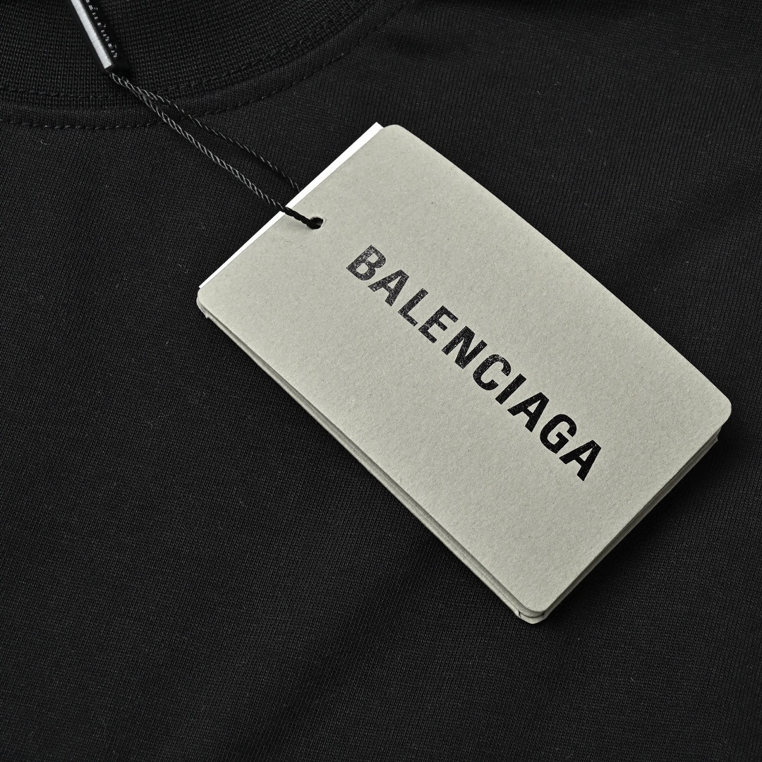Balenciaga/巴黎世家 24ss 机票护照短袖 官网品质Balenciaga summer24ss新款短袖T恤 黑色 白色-Chinese UA Cheap High Quatity Brand Clothes Bags handbags Sneakers wholesale wholesaler seller from China Factory suppliers Fashion Clothing Shoes best Quality Beautiful Price Balenciaga/巴黎世家 24ss 机票护照短袖 官网品质Balenciaga summer24ss新款短袖T恤 黑色 白色