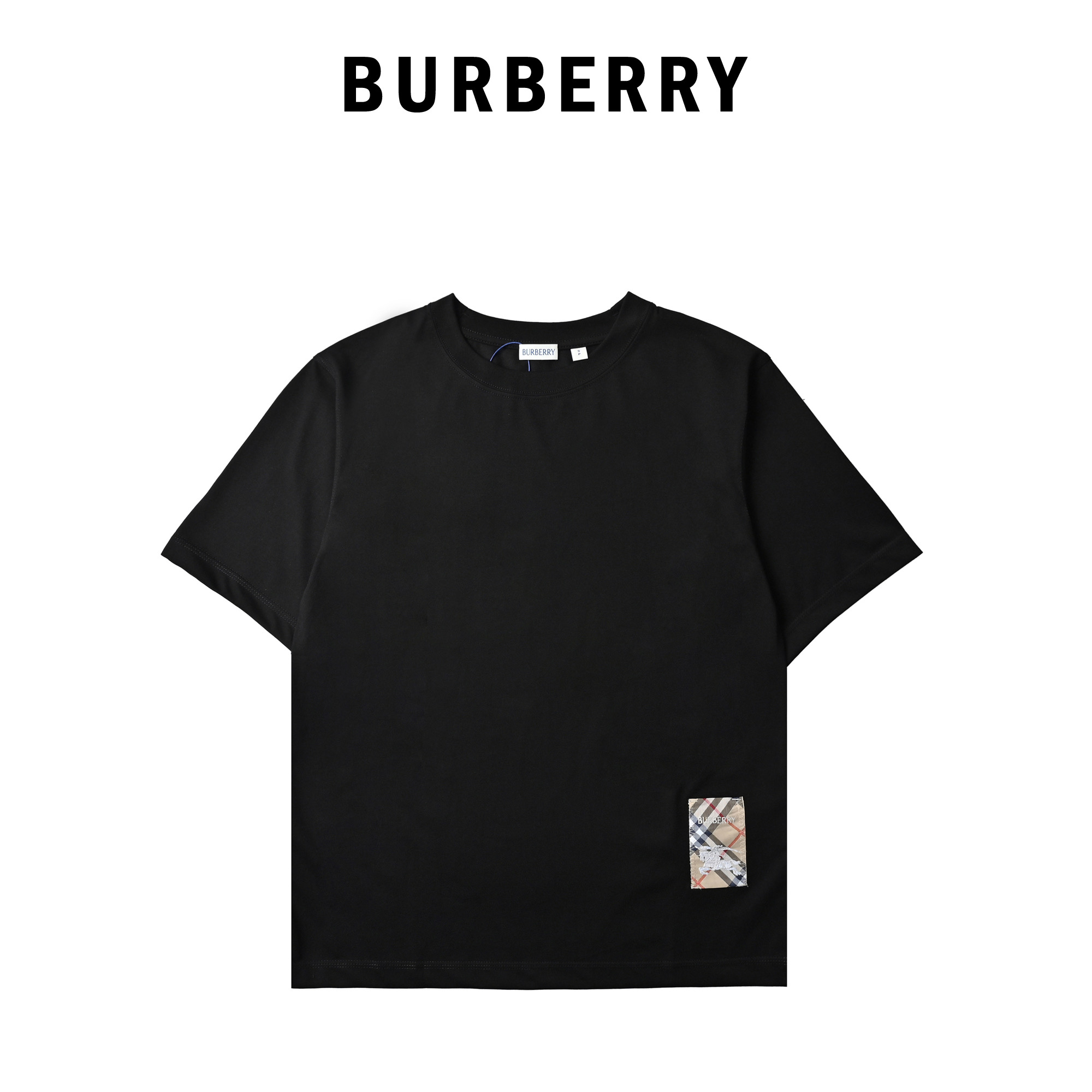 Burberry巴宝莉25ss春季战马骑士标签短袖