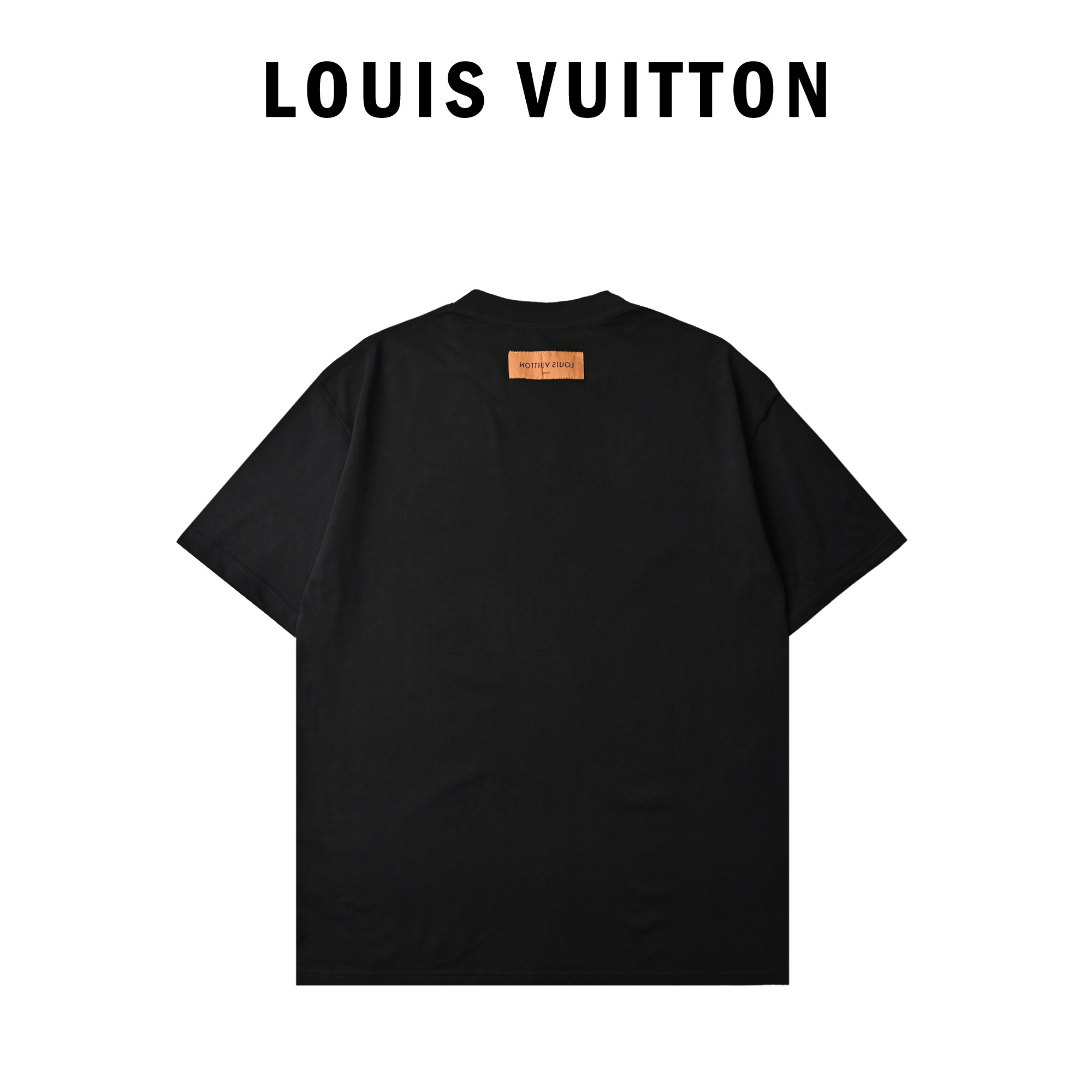Louis Vuitton/路易威登 立体浮雕压花logo短袖