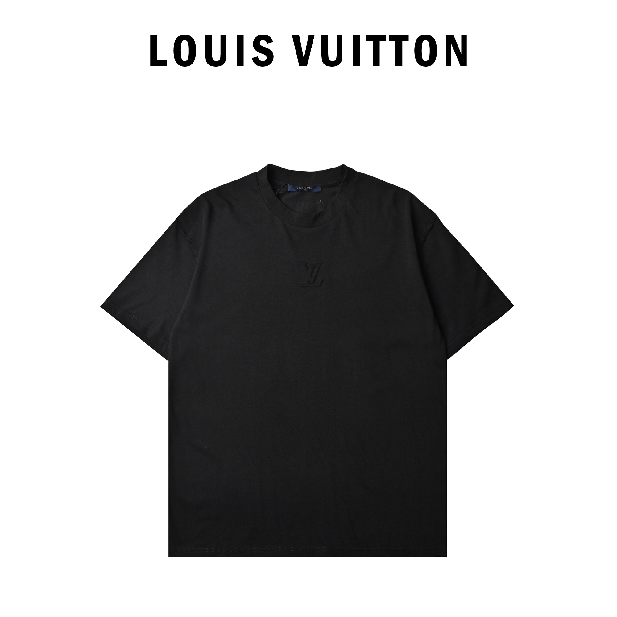 Louis Vuitton/路易威登 立体浮雕压花logo短袖