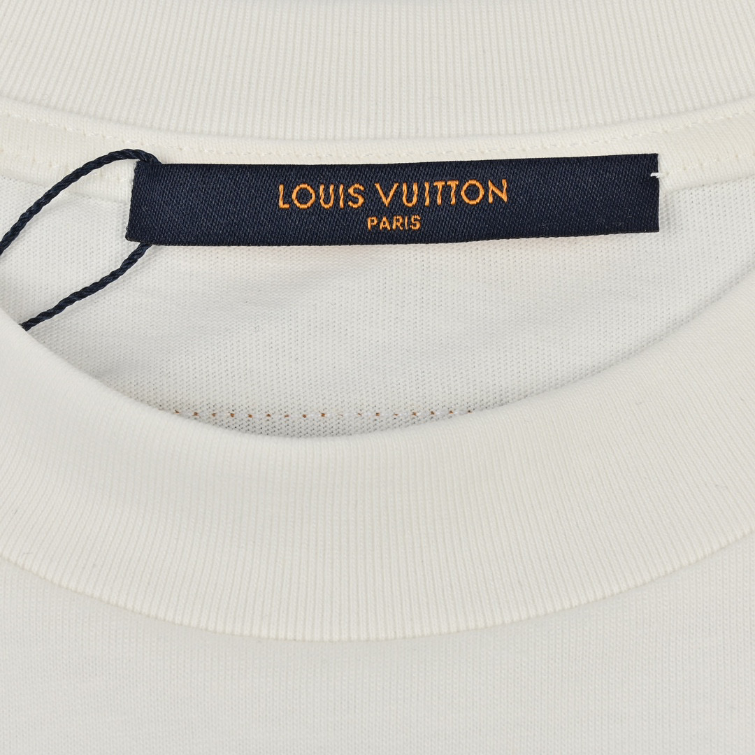 Louis Vuitton/路易威登 24ss 菲董联名员工短袖 黑色 白色