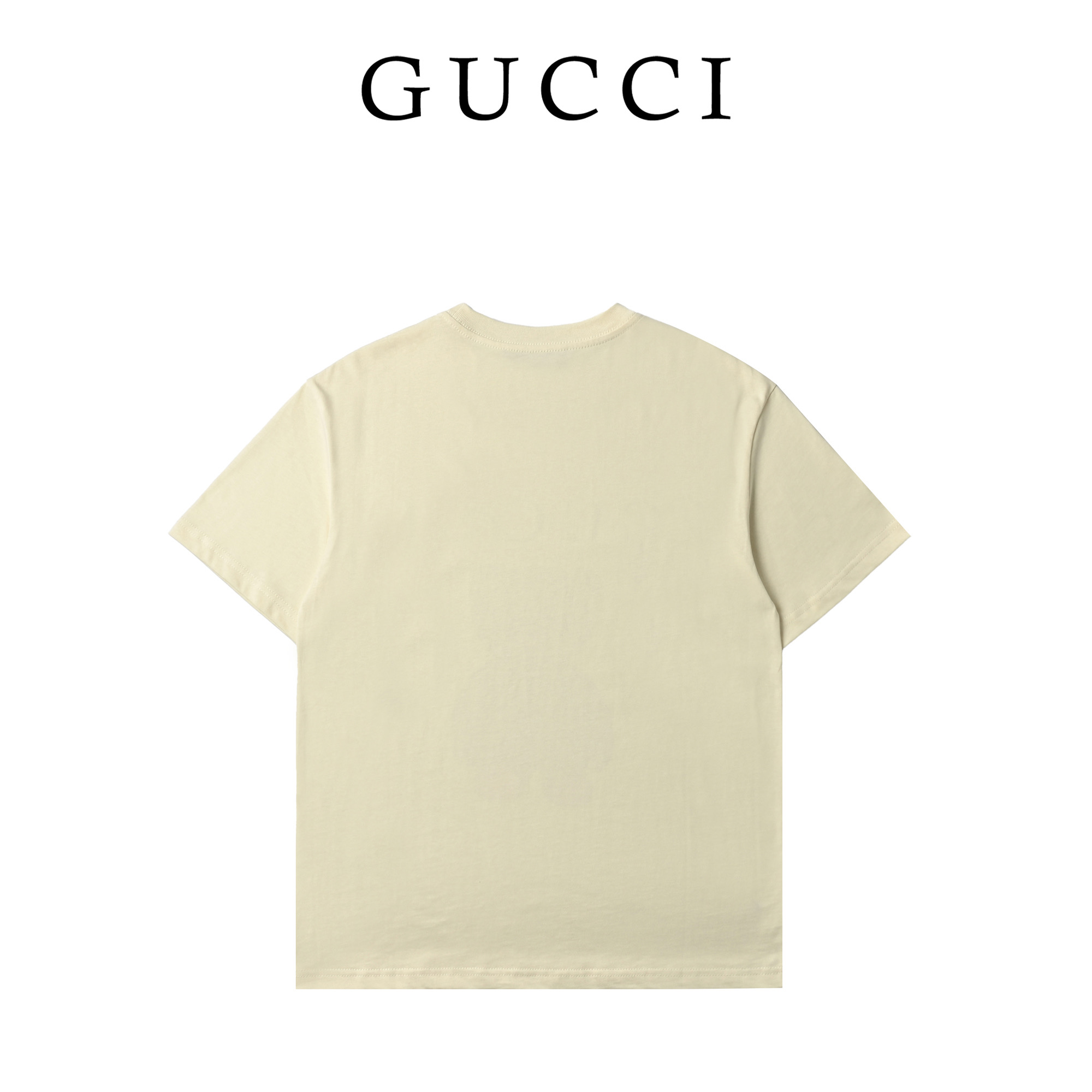 Gucci古驰 25ss新款 趣味卡通系列印花圆领短袖 无感印花 早春系列高克重短袖