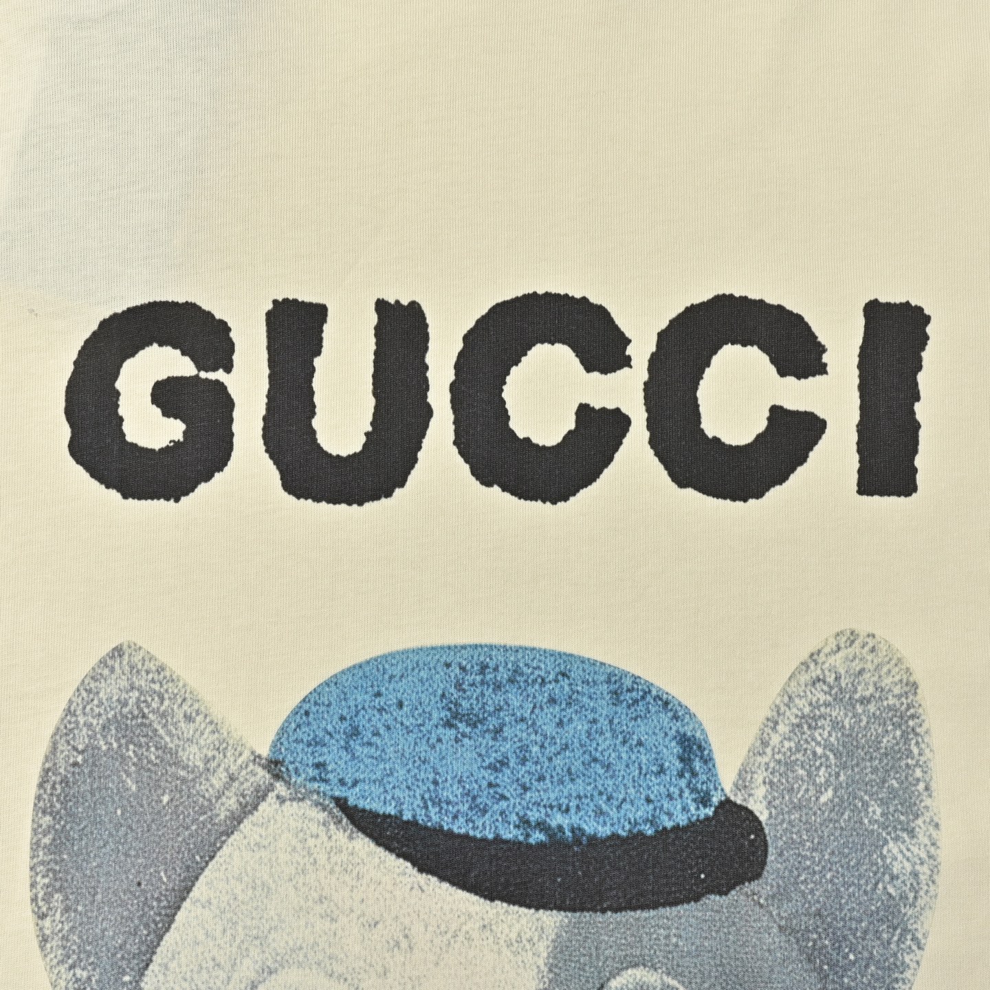 Gucci古驰 25ss新款 趣味卡通系列印花圆领短袖 无感印花 早春系列高克重短袖