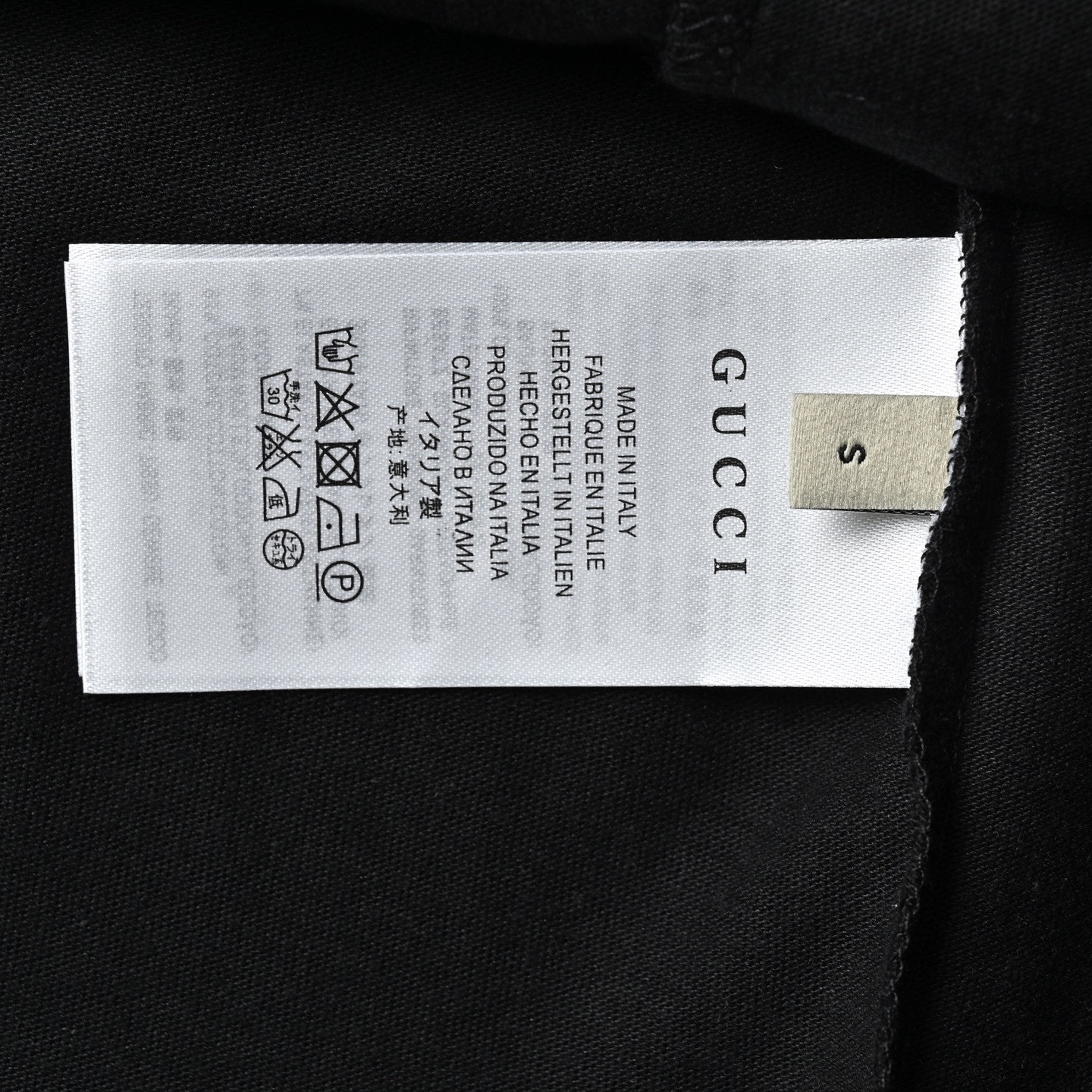 Gucci/古驰 25ss 镂空字母logo印花短袖 黑色 白色-Chinese UA Cheap High Quatity Brand Clothes Bags handbags Sneakers wholesale wholesaler seller from China Factory suppliers Fashion Clothing Shoes best Quality Beautiful Price Gucci/古驰 25ss 镂空字母logo印花短袖 黑色 白色