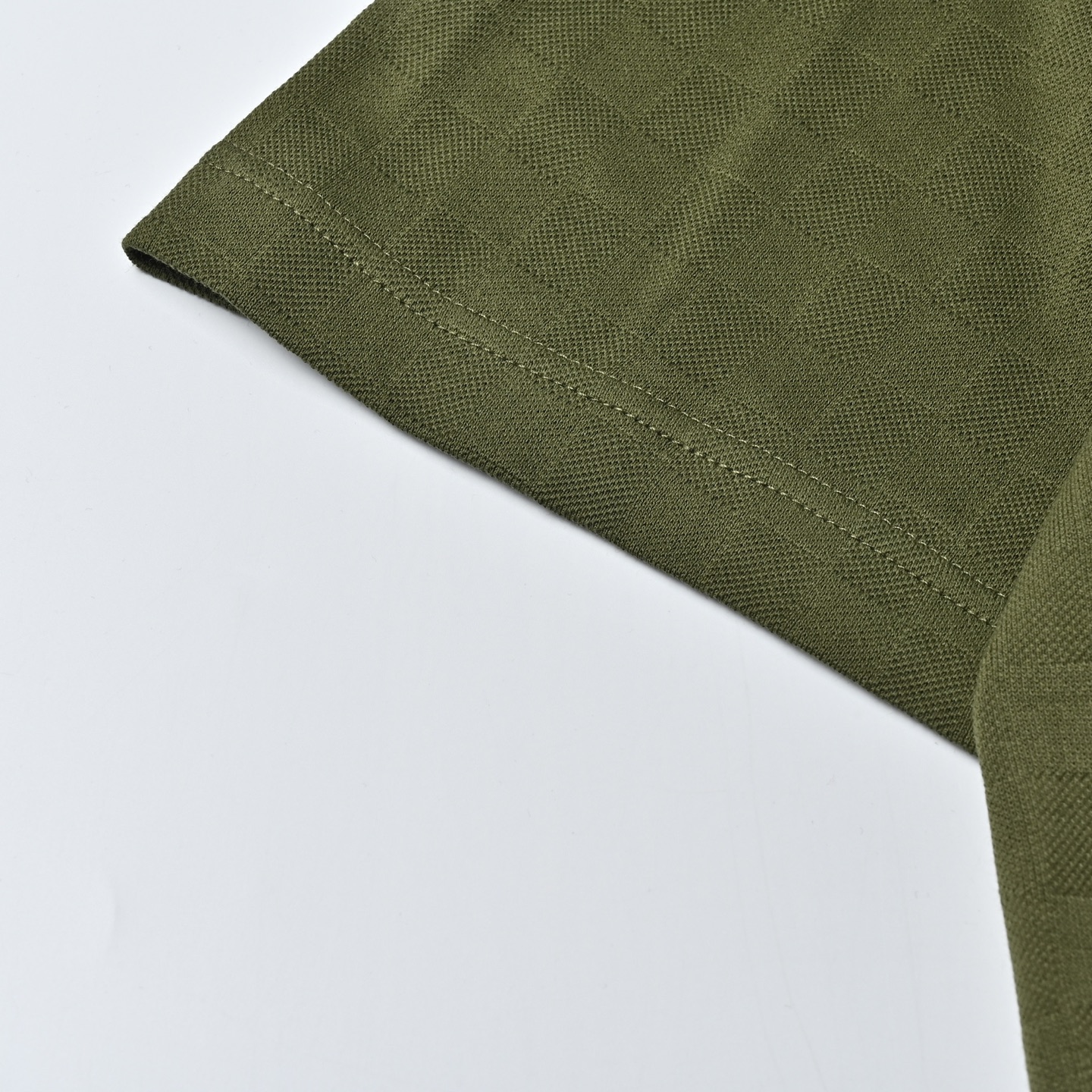 Louis Vuitton路易威登25ss珠地刺绣短袖短袖