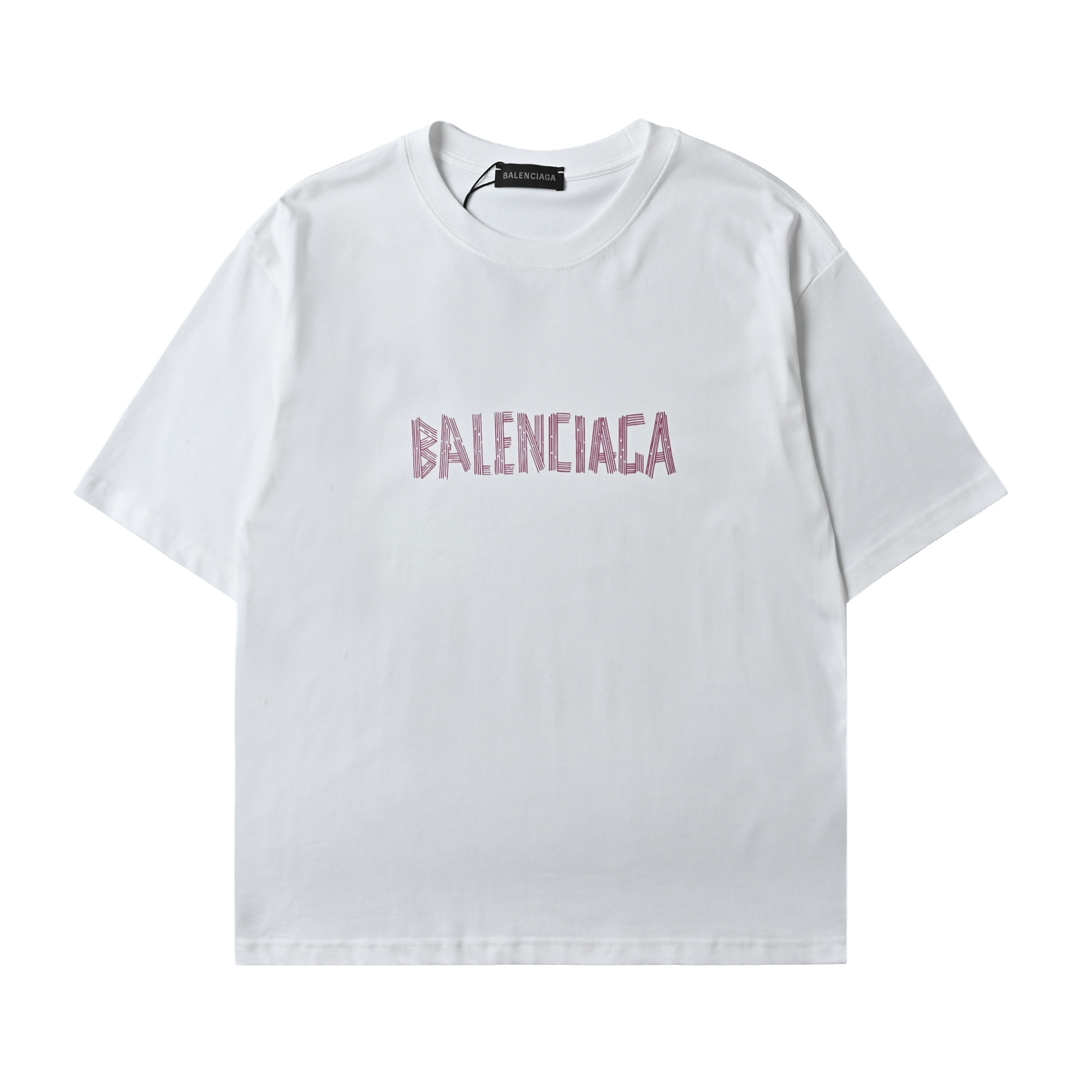 Balenciaga巴黎世家25ss春夏新款个性经典字母logo 短袖 粉色线条字母印花 定制双纱平纹纯棉面料 短袖T恤 男女同款 颜色 黑色 白色 003 尺码s-xxl-Chinese UA Cheap High Quatity Brand Clothes Bags handbags Sneakers wholesale wholesaler seller from China Factory suppliers Fashion Clothing Shoes best Quality Beautiful Price Balenciaga巴黎世家25ss春夏新款个性经典字母logo 短袖 粉色线条字母印花 定制双纱平纹纯棉面料 短袖T恤 男女同款 颜色 黑色 白色 003 尺码s-xxl
