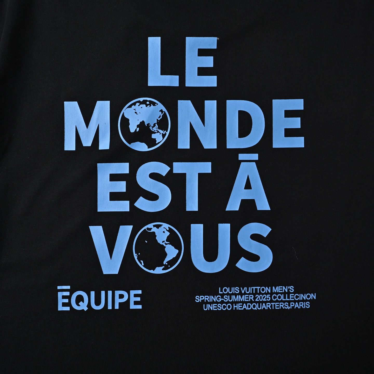 Louis Vuitton路易威登25ss员工限定圆领短袖