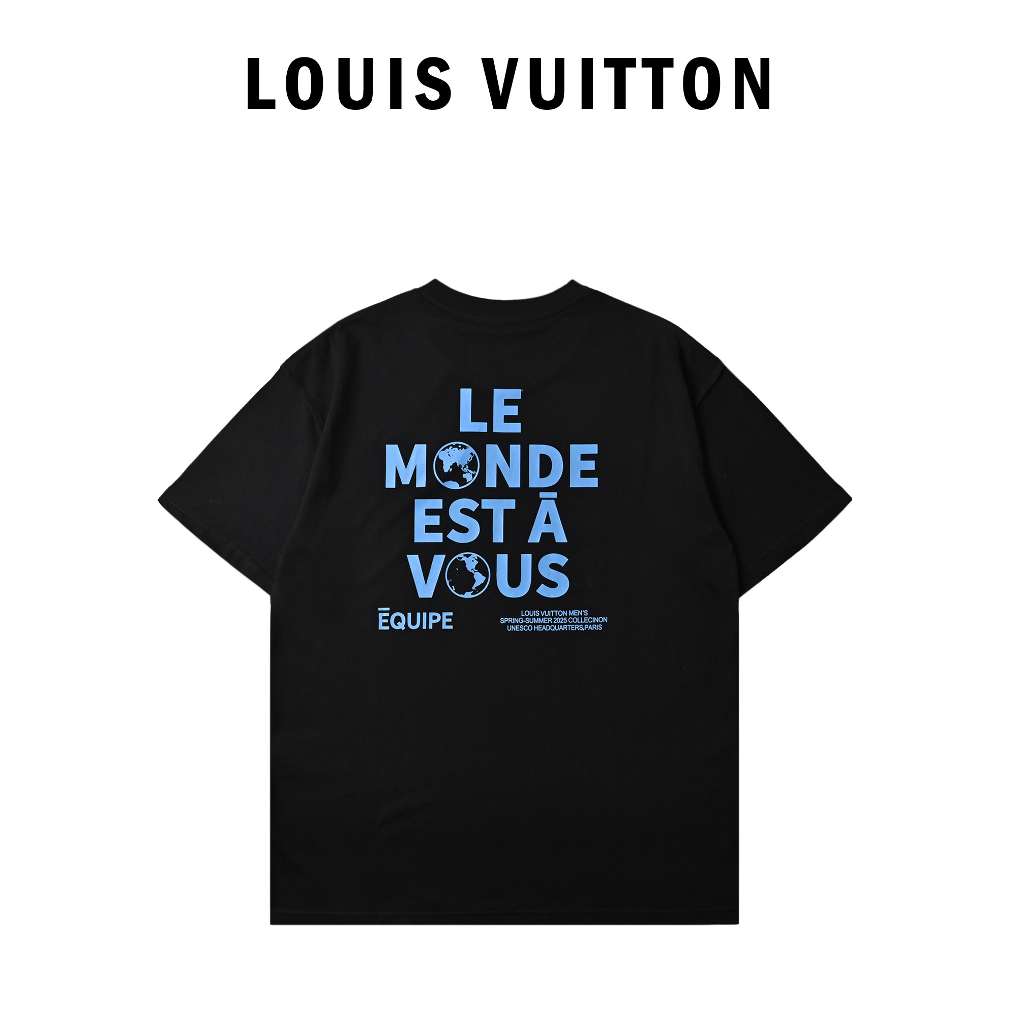 Louis Vuitton路易威登25ss员工限定圆领短袖