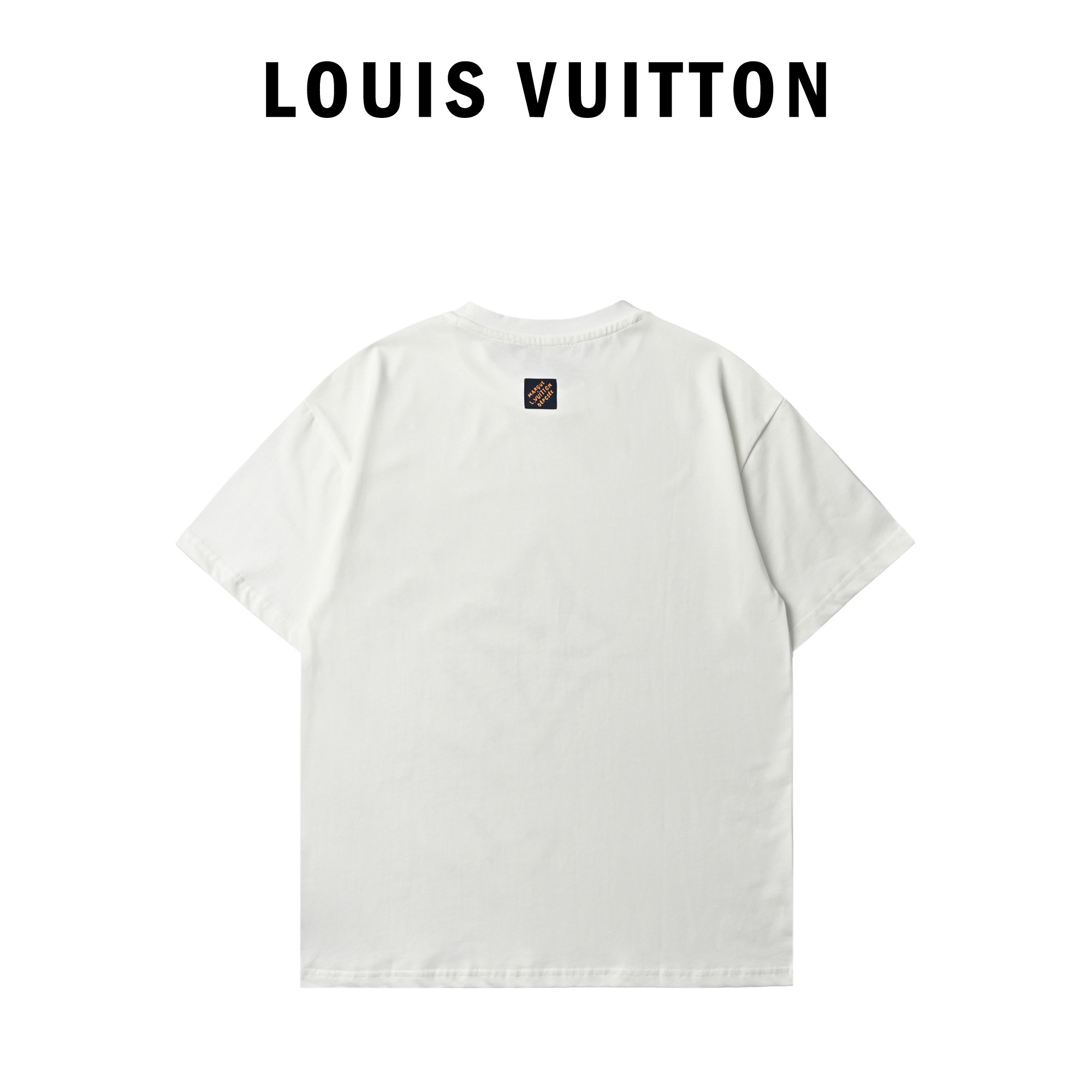 Louis Vuitton路易威登25ss胶囊彩钻几何图形短袖