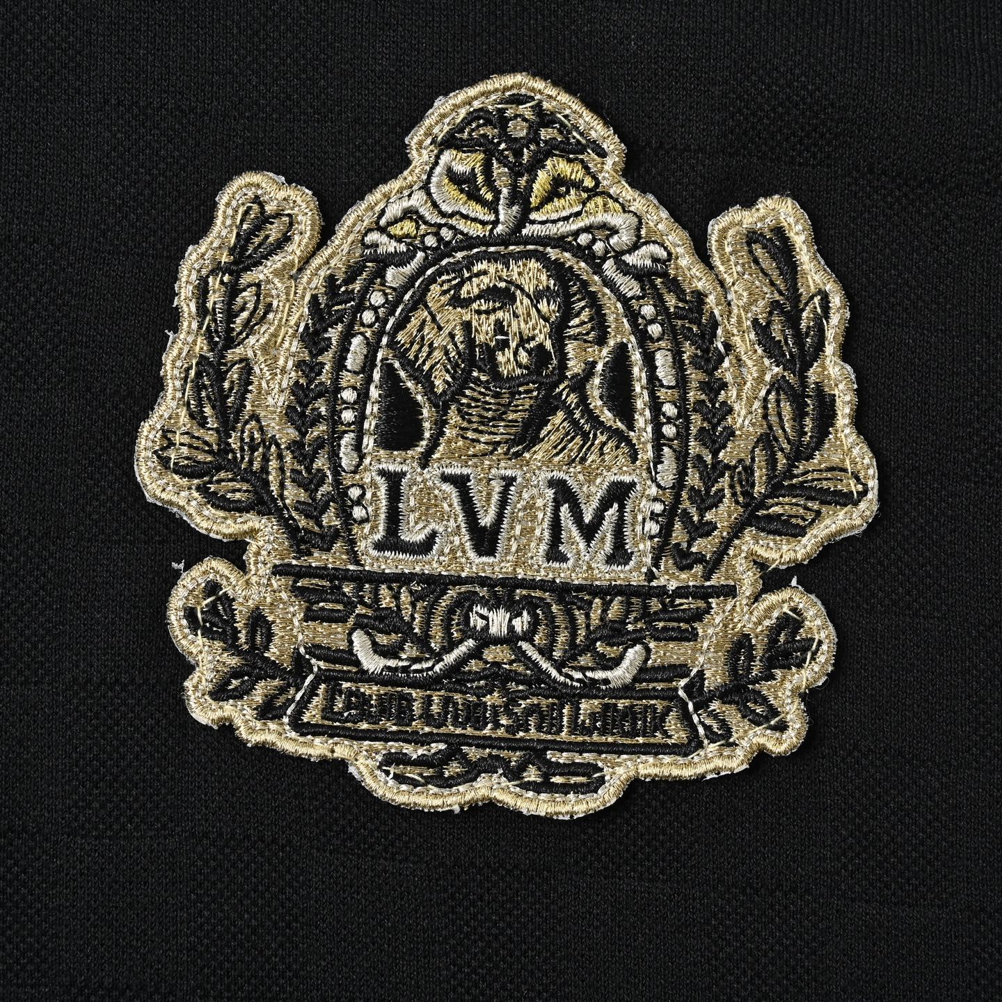 Louis Vuitton 路易威登 25SS 金线章仔暗纹棋盘格短袖