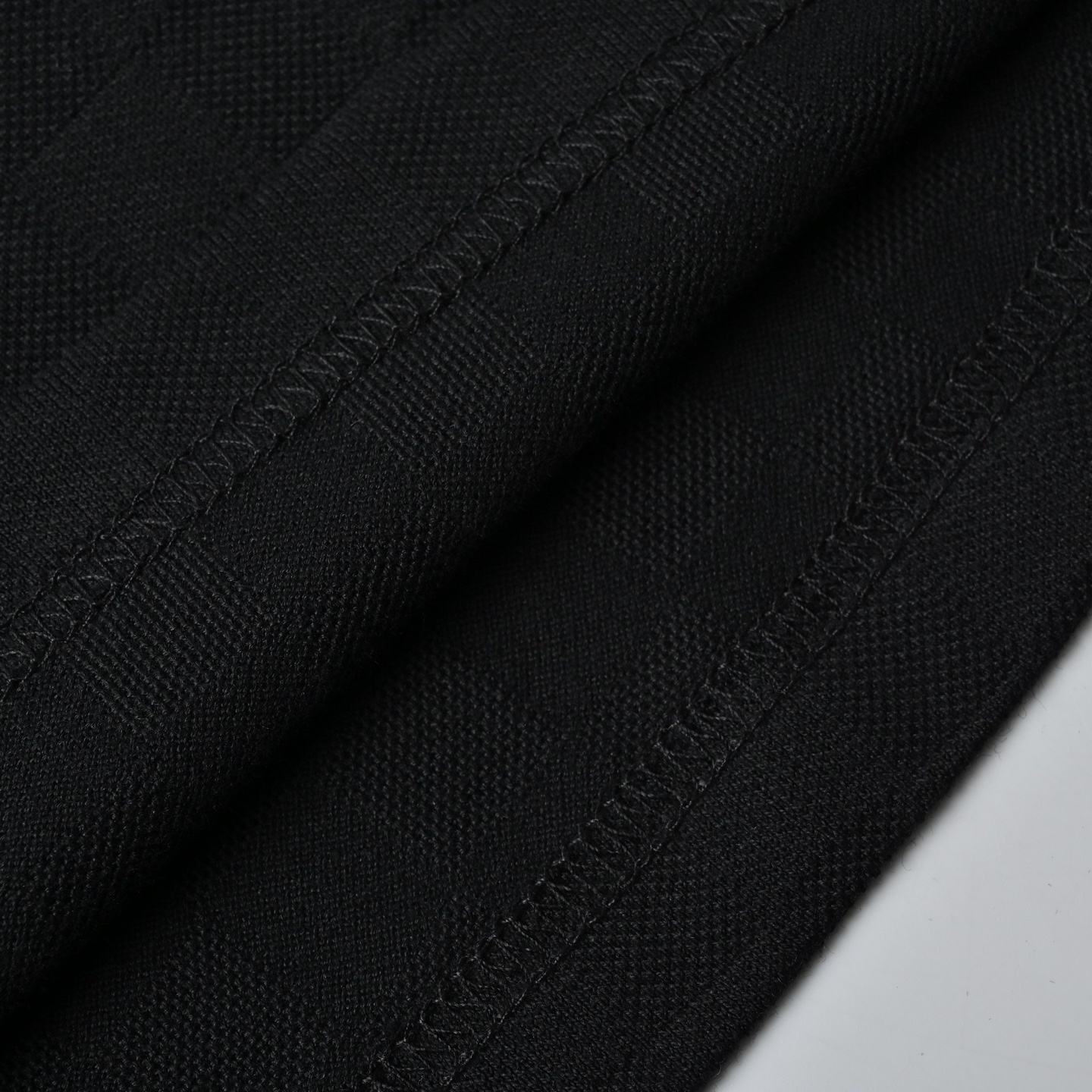 Louis Vuitton 路易威登 25SS 金线章仔暗纹棋盘格短袖