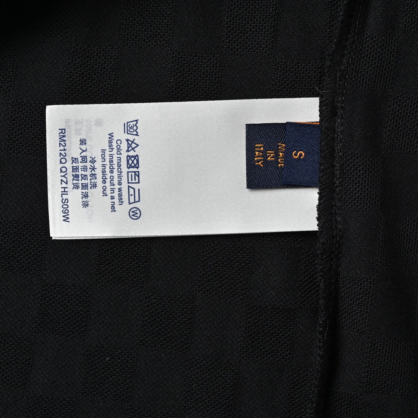 Louis Vuitton 路易威登 25SS 金线章仔暗纹棋盘格短袖