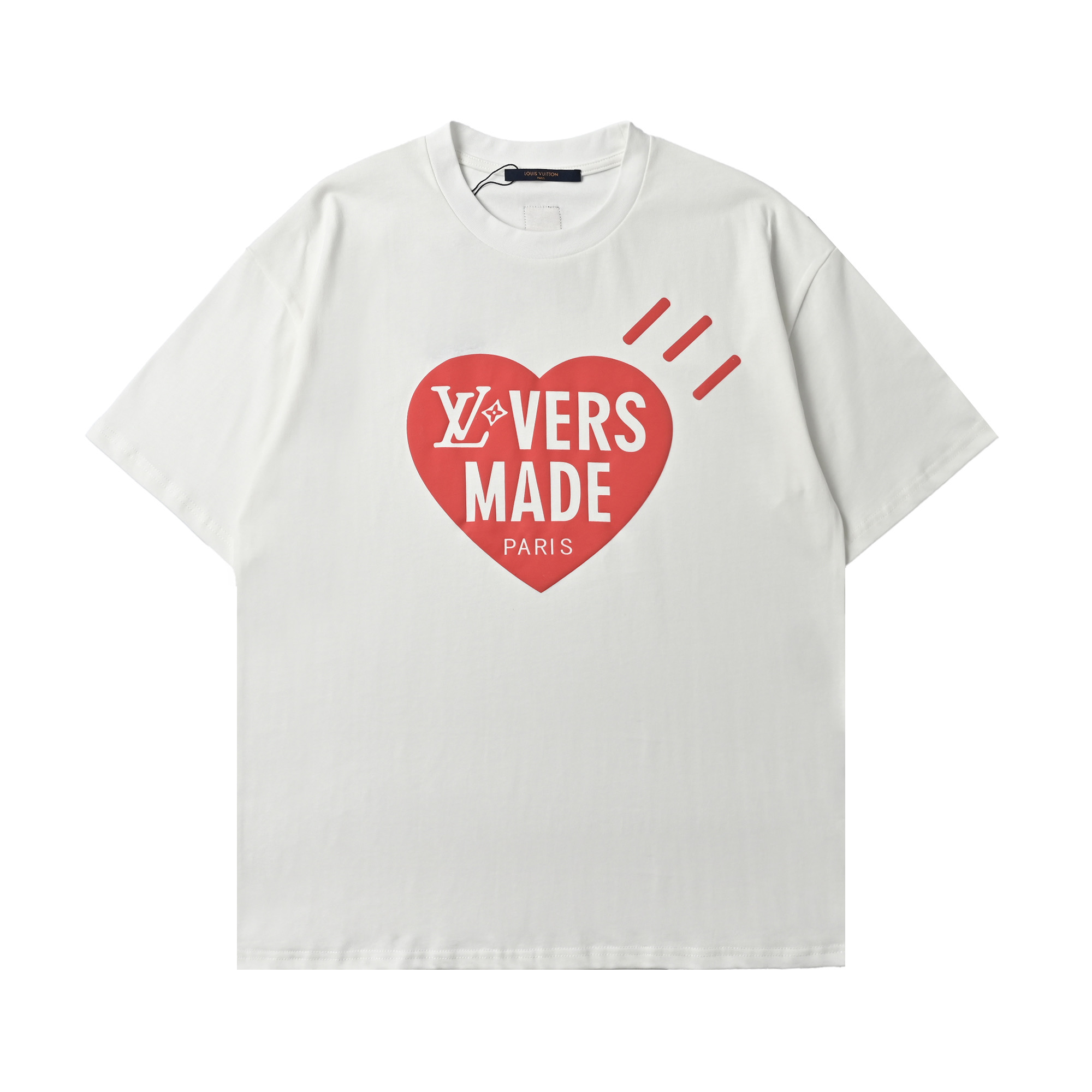 Louis Vuitton 路易威登LV&NIGO爱心T恤 经典的搭配LV经典字母logo