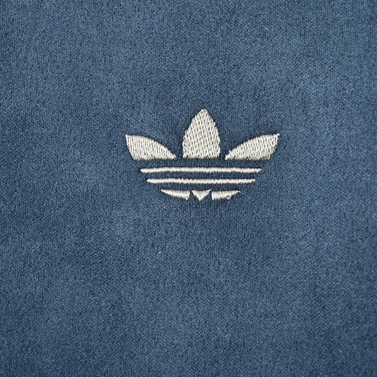 adidas 阿迪达斯 三叶草新中式麂皮唐装外套