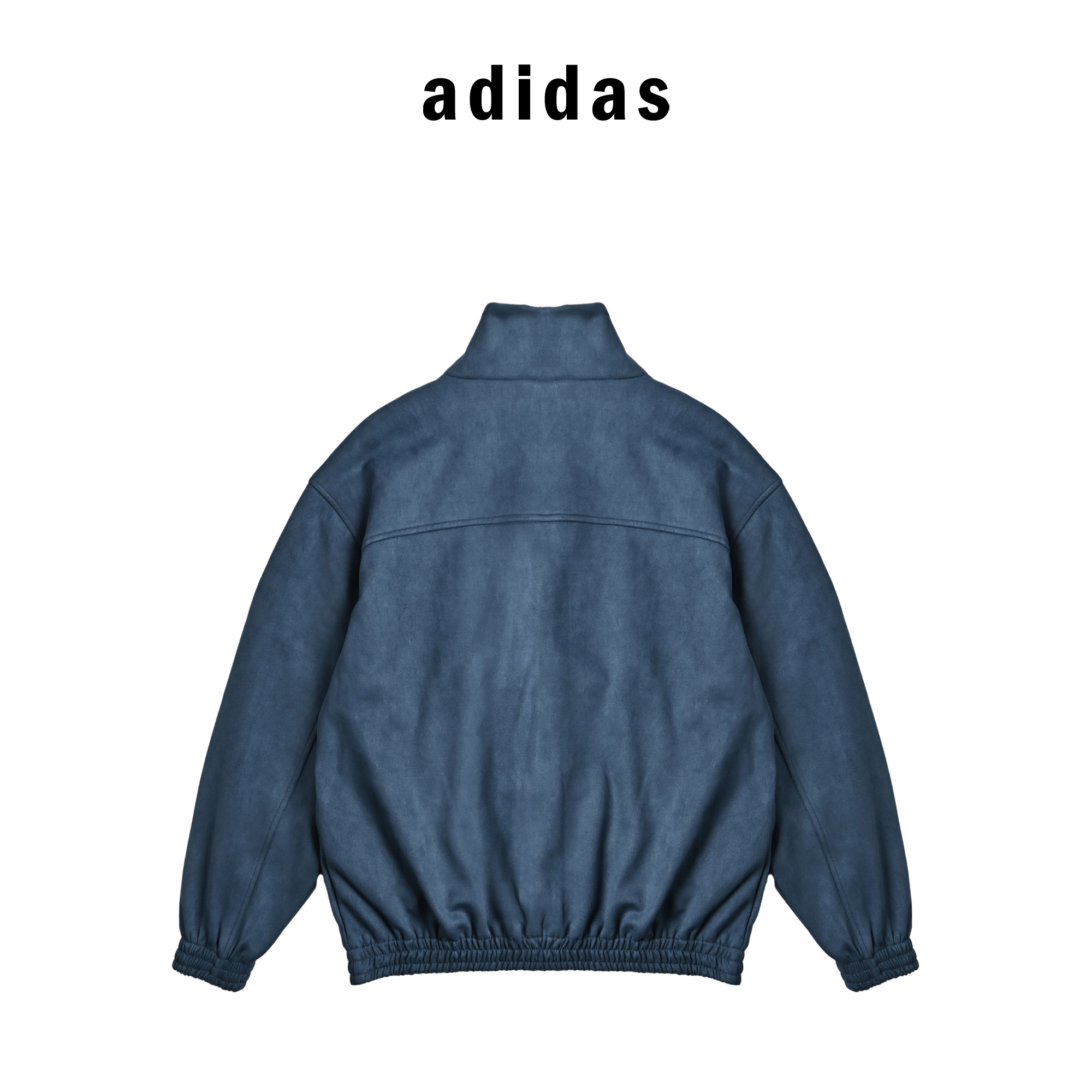 adidas 阿迪达斯 三叶草新中式麂皮唐装外套