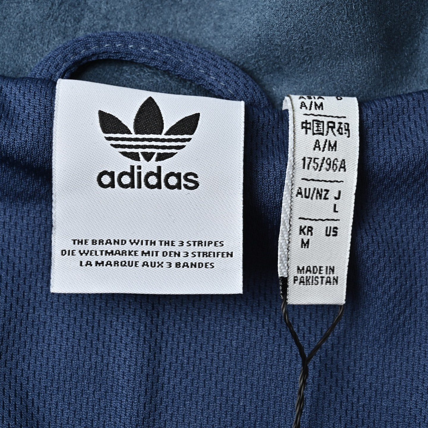 adidas 阿迪达斯 三叶草新中式麂皮唐装外套
