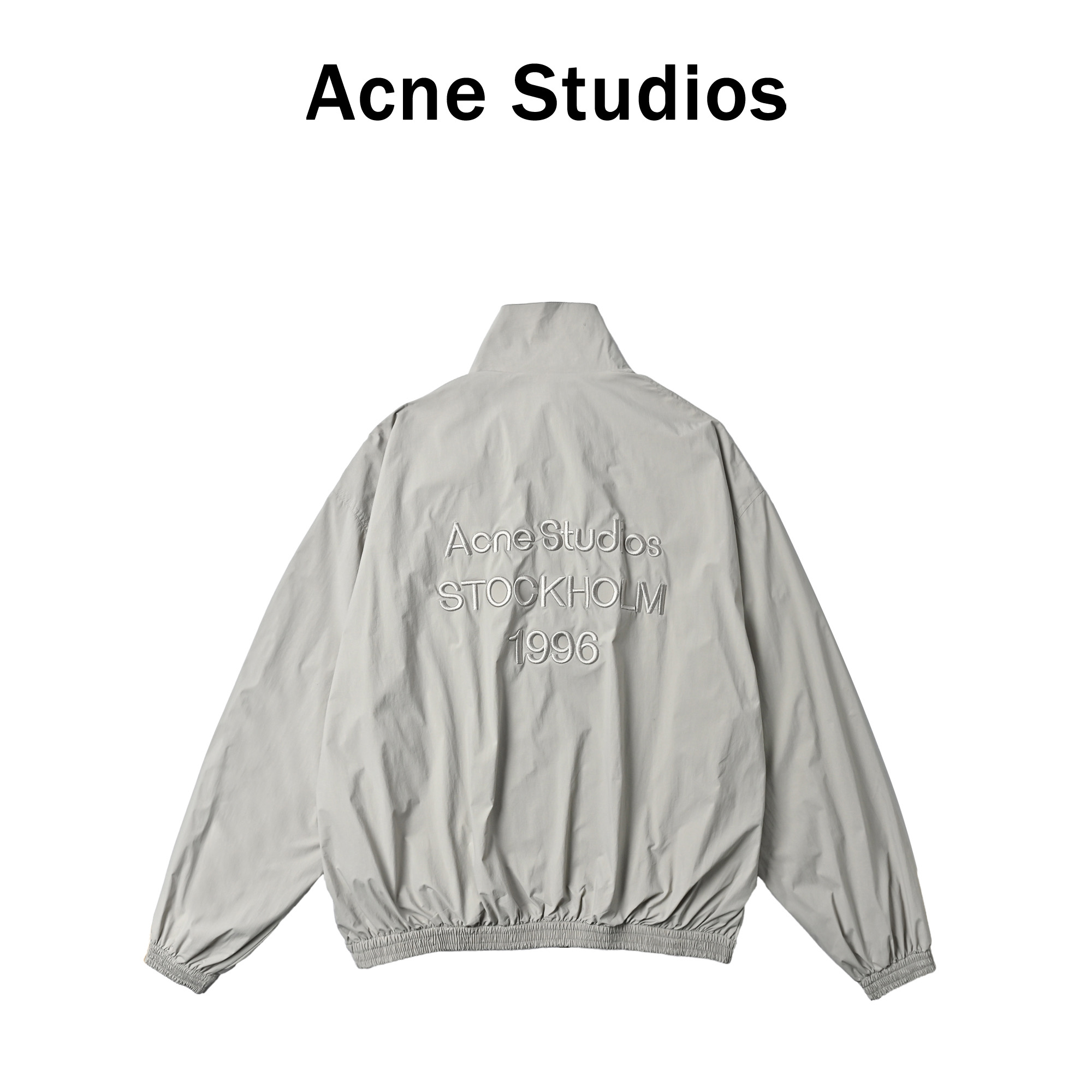 Acne Studios 25早春新款 1996系列风衣外套徽标刺绣廓形夹克外套-Chinese UA Cheap High Quatity Brand Clothes Bags handbags Sneakers wholesale wholesaler seller from China Factory suppliers Fashion Clothing Shoes best Quality Beautiful Price Acne Studios 25早春新款 1996系列风衣外套徽标刺绣廓形夹克外套