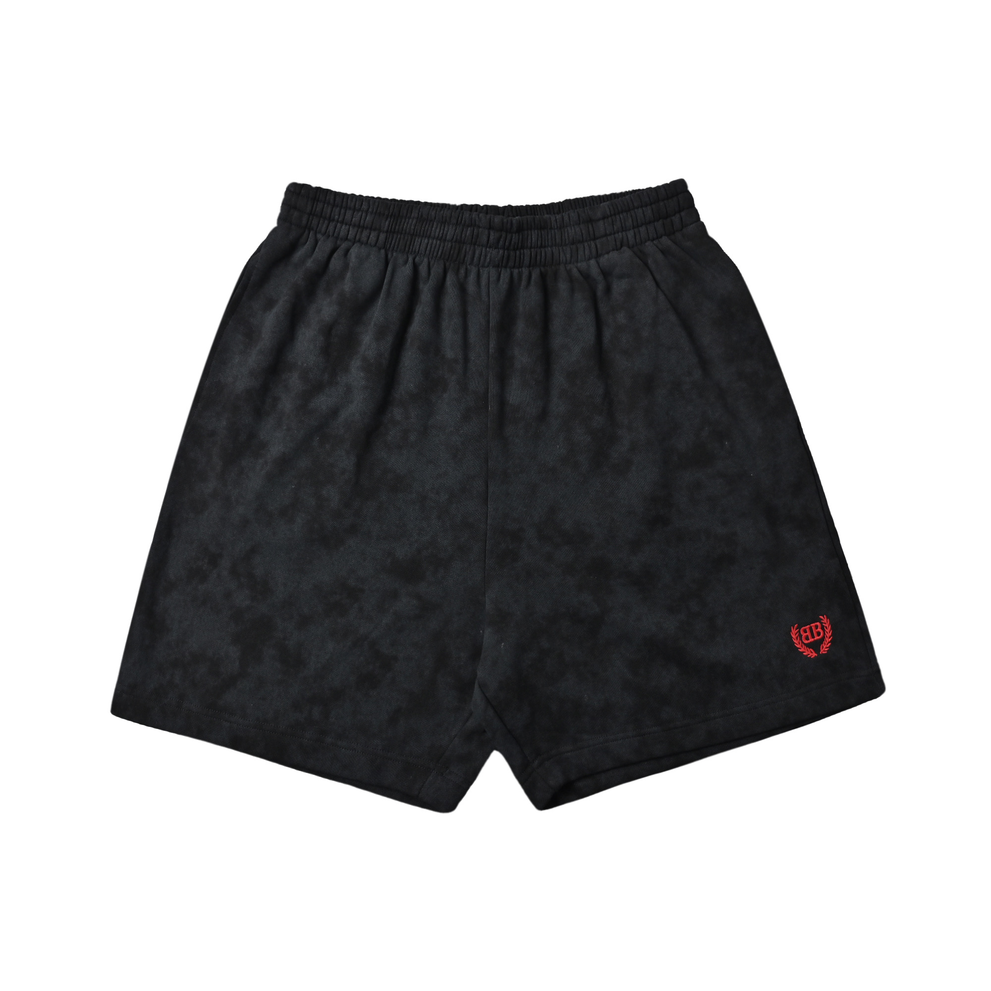 Balenciaga 巴黎世家 红标刺绣黑色运动短裤-Chinese UA Cheap High Quatity Brand Clothes Bags handbags Sneakers wholesale wholesaler seller from China Factory suppliers Fashion Clothing Shoes best Quality Beautiful Price Balenciaga 巴黎世家 红标刺绣黑色运动短裤