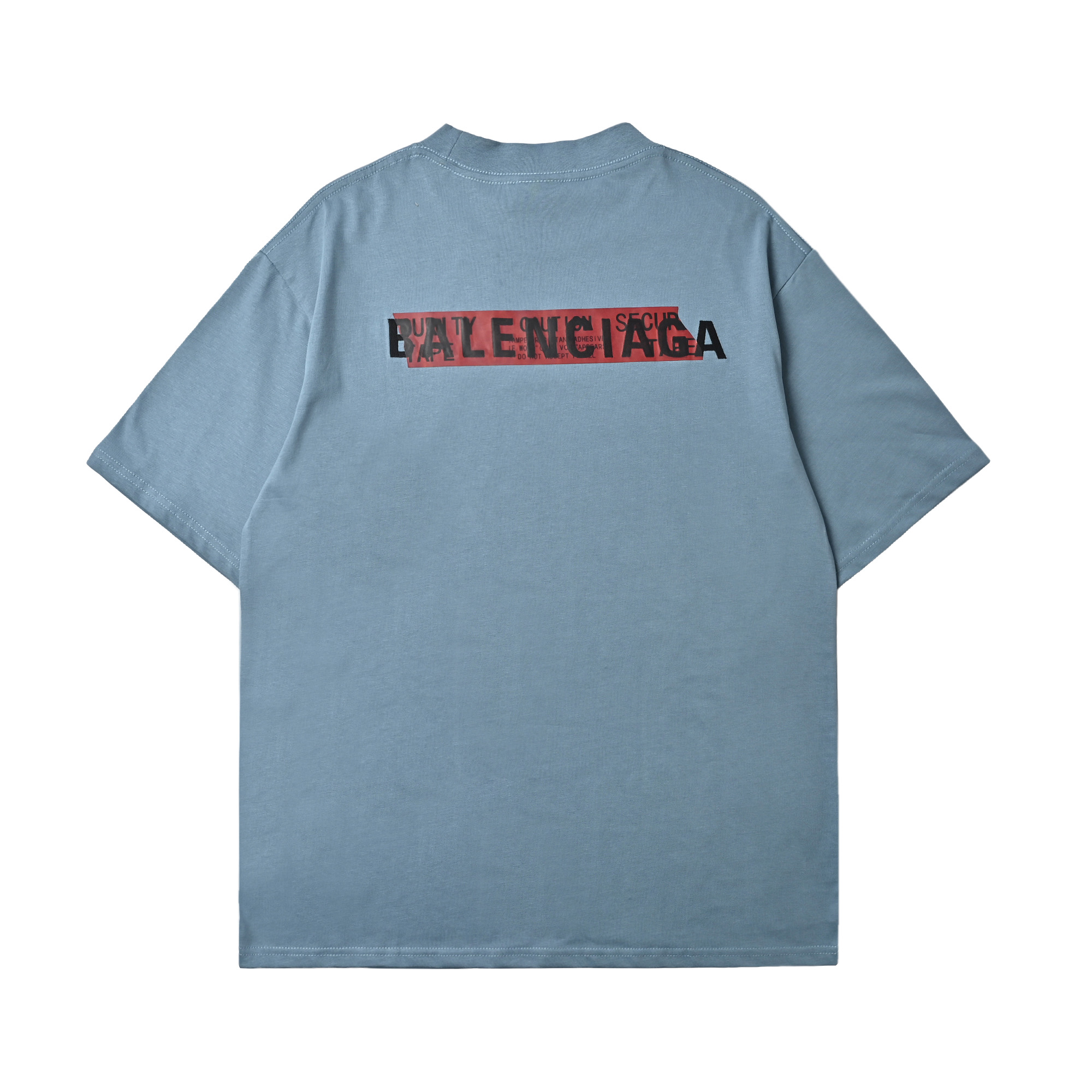 Balenciaga巴黎世家 25ss 胶带刺绣短袖