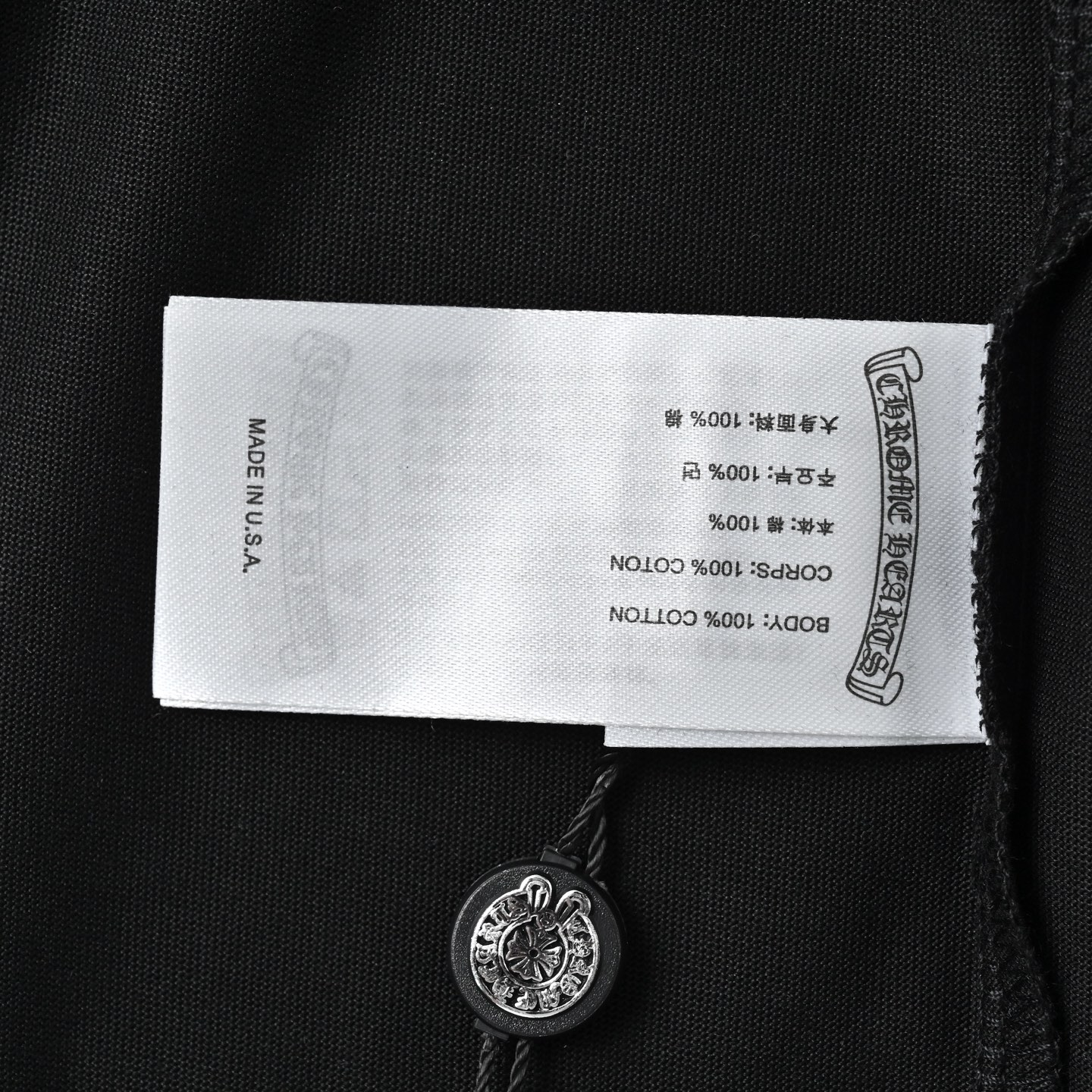 ChromeHearts克罗心梵文印花POLO衫-Chinese UA Cheap High Quatity Brand Clothes Bags handbags Sneakers wholesale wholesaler seller from China Factory suppliers Fashion Clothing Shoes best Quality Beautiful Price ChromeHearts克罗心梵文印花POLO衫