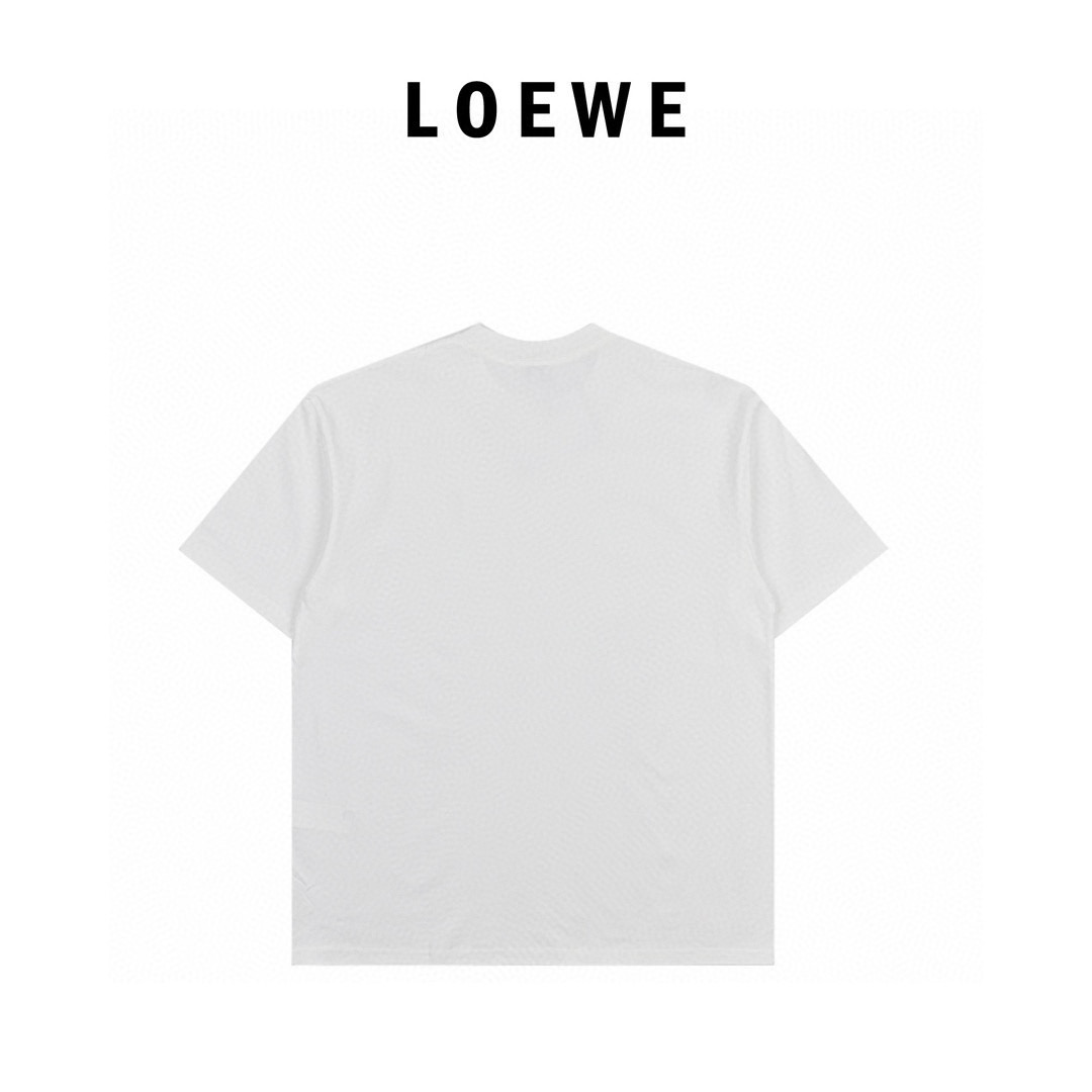 Loewe/罗意威 胸口刺绣短袖T恤