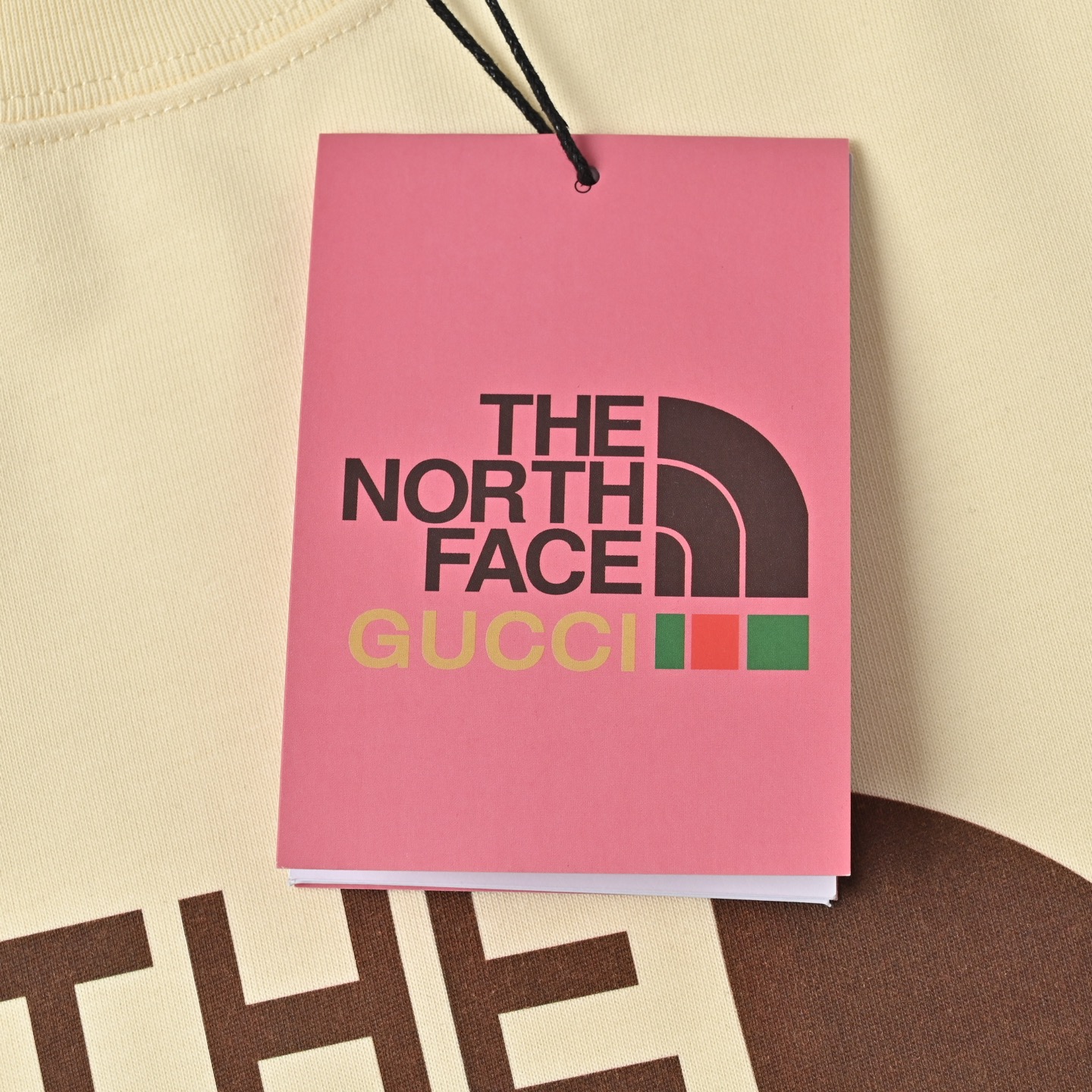 Gucci & The North Face 联名款印花logo短袖