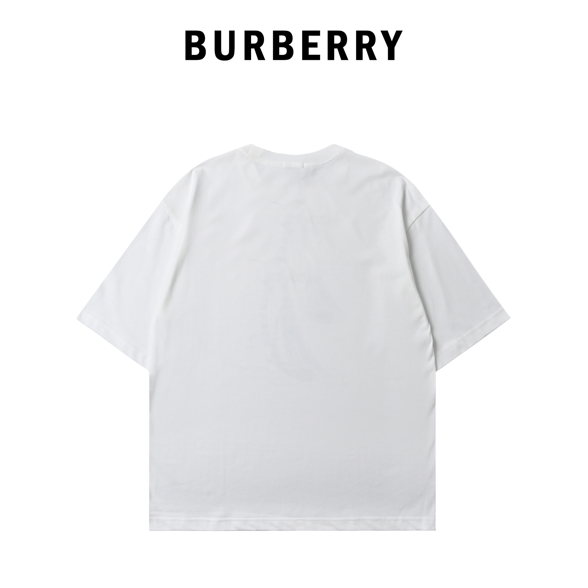 Burberry巴宝莉 SS25 棉质帆船图案圆领短袖