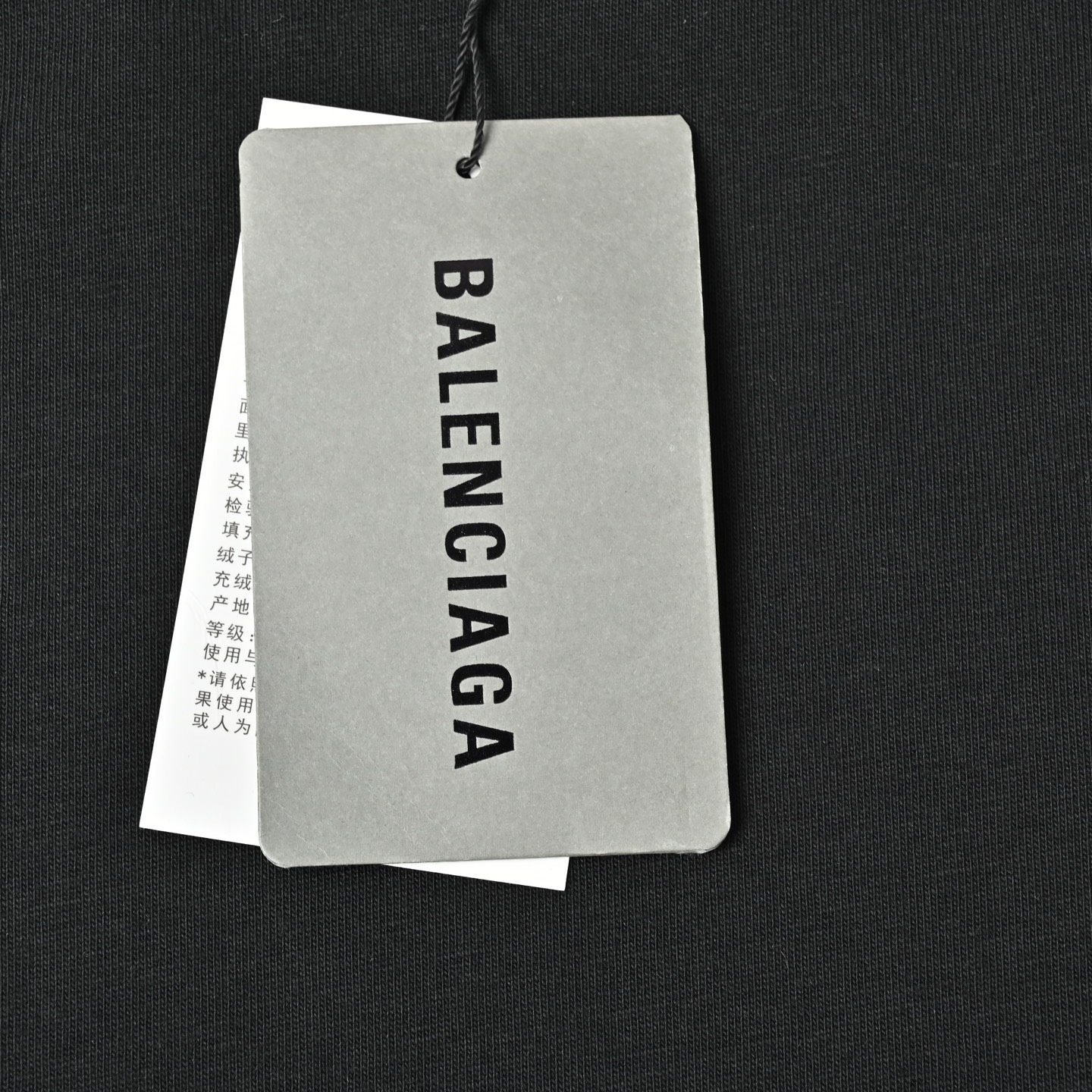 Balenciga/巴黎世家 后胶带字母圆领短袖T恤-Chinese UA Cheap High Quatity Brand Clothes Bags handbags Sneakers wholesale wholesaler seller from China Factory suppliers Fashion Clothing Shoes best Quality Beautiful Price Balenciga/巴黎世家 后胶带字母圆领短袖T恤