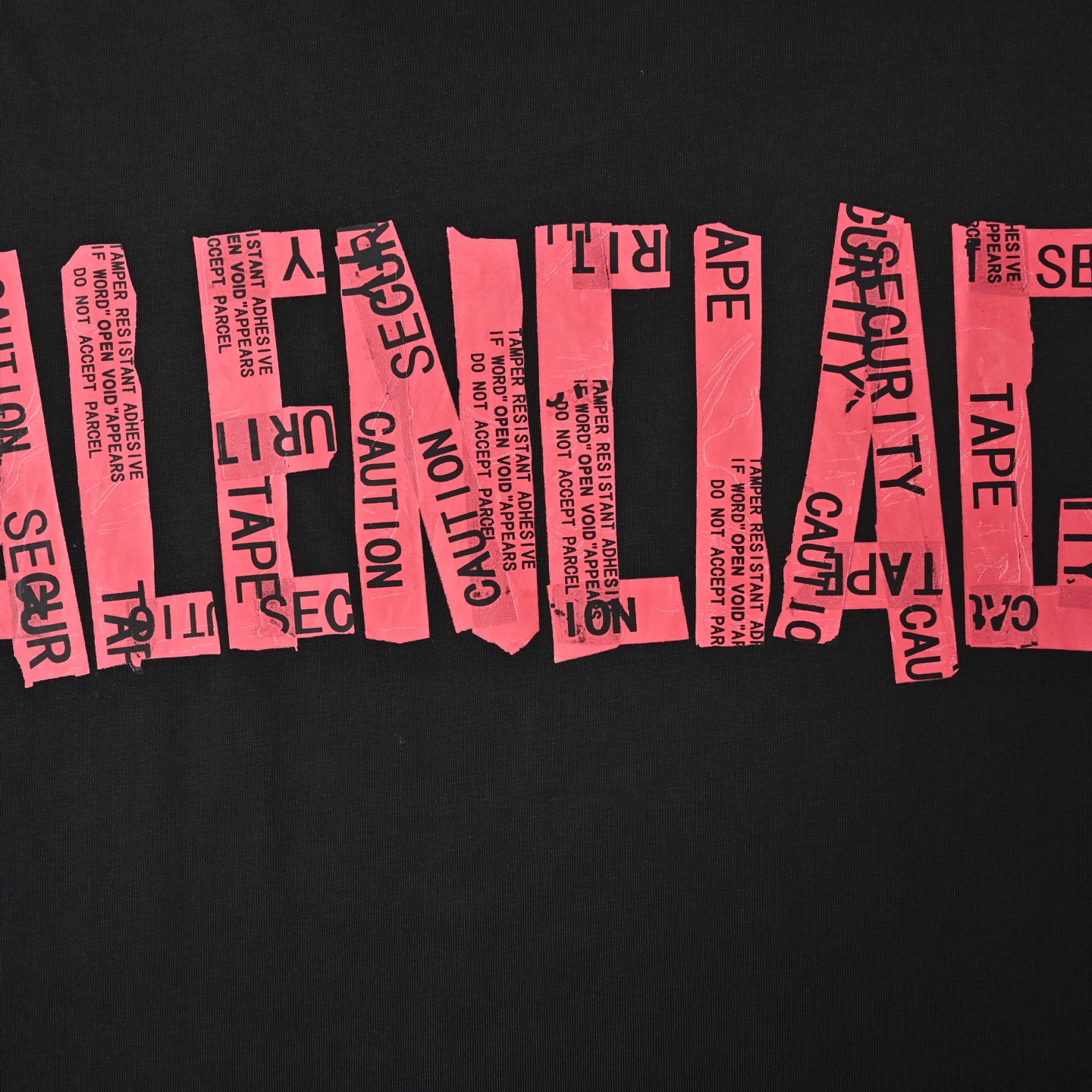 Balenciga/巴黎世家 后胶带字母圆领短袖T恤-Chinese UA Cheap High Quatity Brand Clothes Bags handbags Sneakers wholesale wholesaler seller from China Factory suppliers Fashion Clothing Shoes best Quality Beautiful Price Balenciga/巴黎世家 后胶带字母圆领短袖T恤