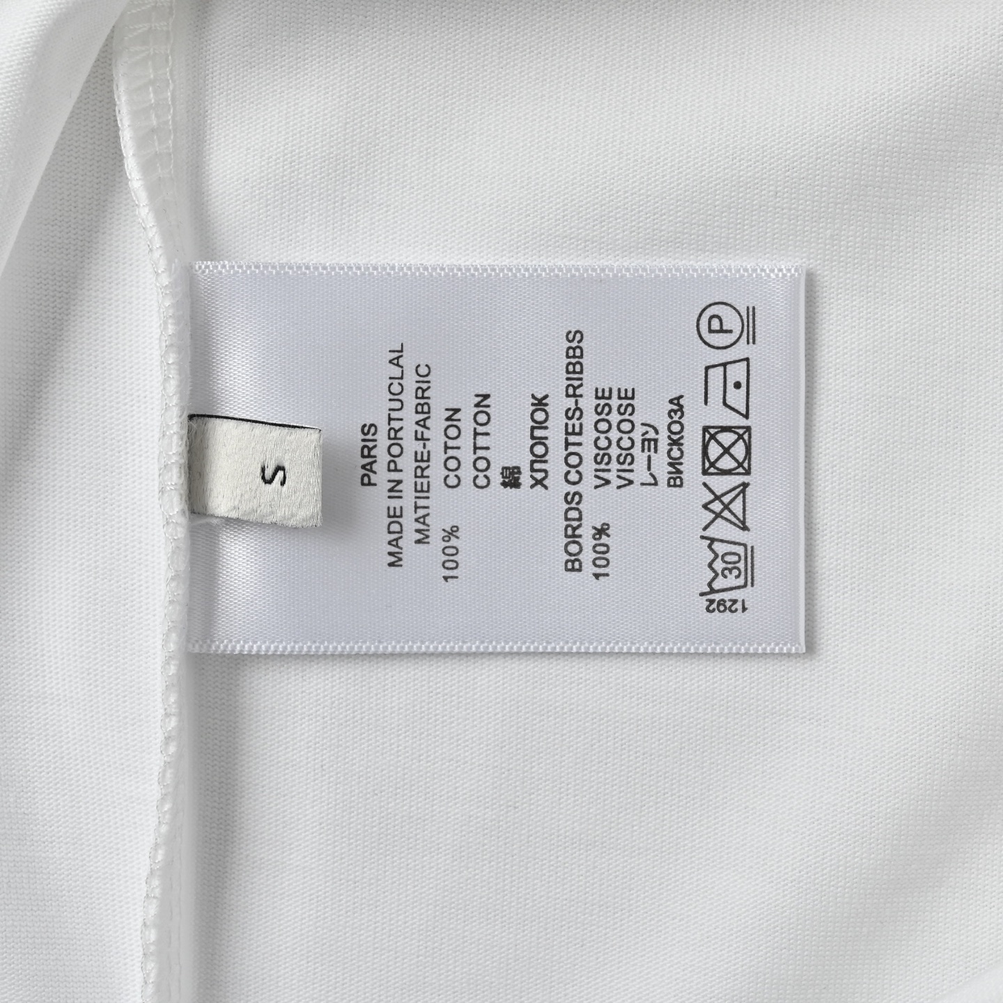 Dolce&Gabbana logo字母压胶条短袖T恤