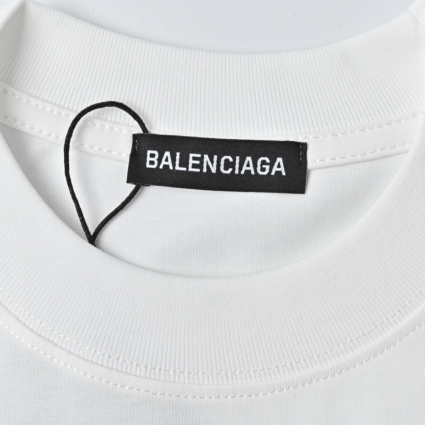 Balenciaga/巴黎世家 粉色字母印花短袖T恤