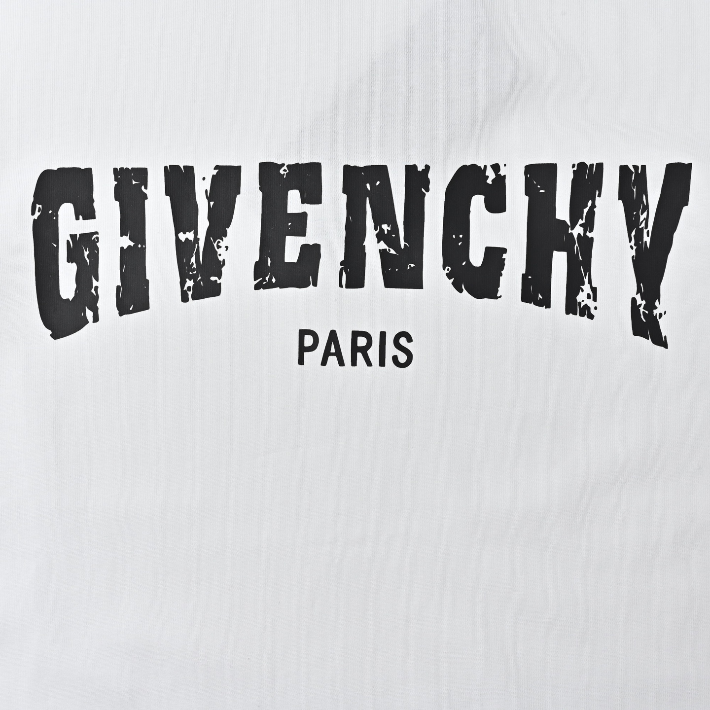 Givenchy/纪梵希 斑驳字母印花短袖T恤-Chinese UA Cheap High Quatity Brand Clothes Bags handbags Sneakers wholesale wholesaler seller from China Factory suppliers Fashion Clothing Shoes best Quality Beautiful Price Givenchy/纪梵希 斑驳字母印花短袖T恤