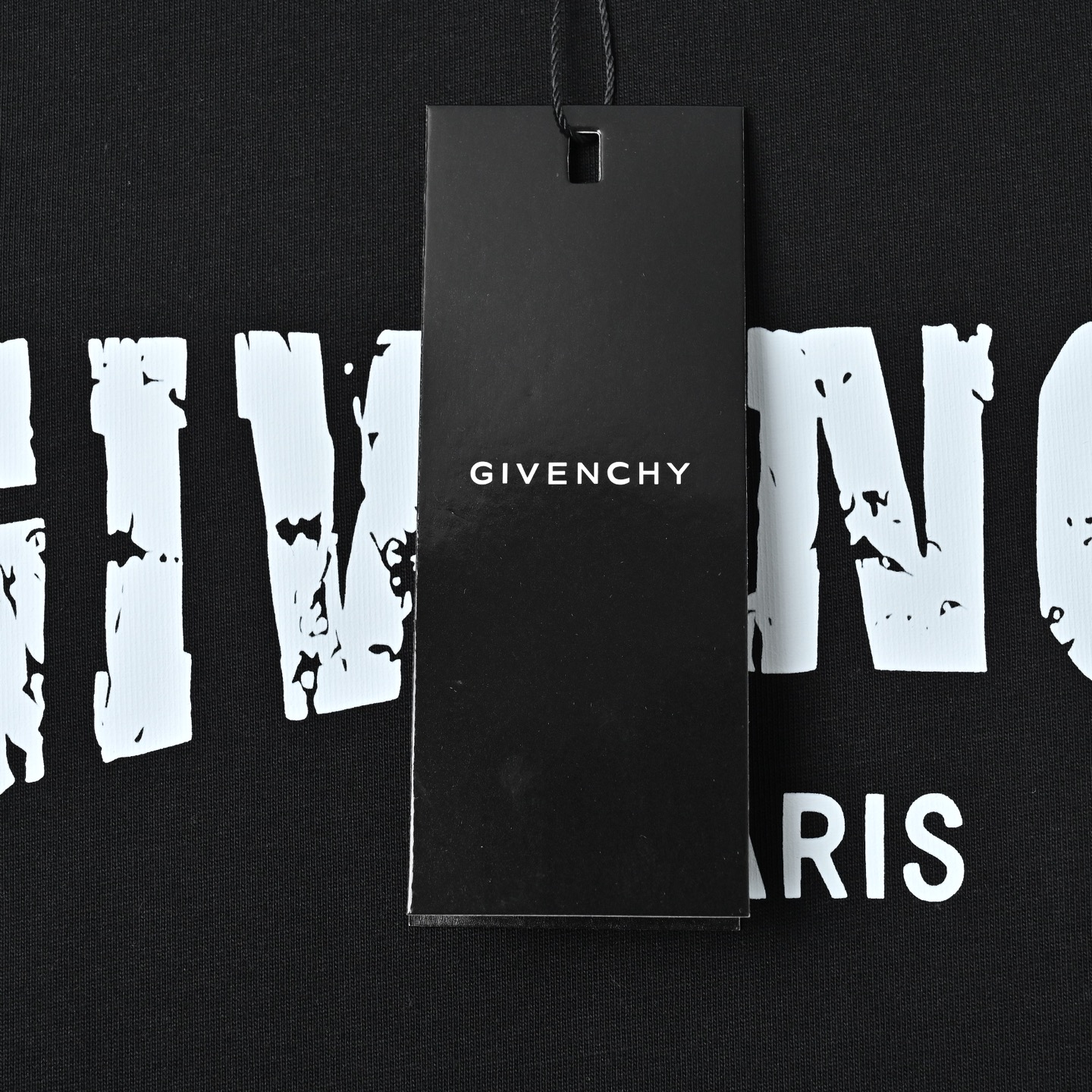 Givenchy/纪梵希 斑驳字母印花短袖T恤