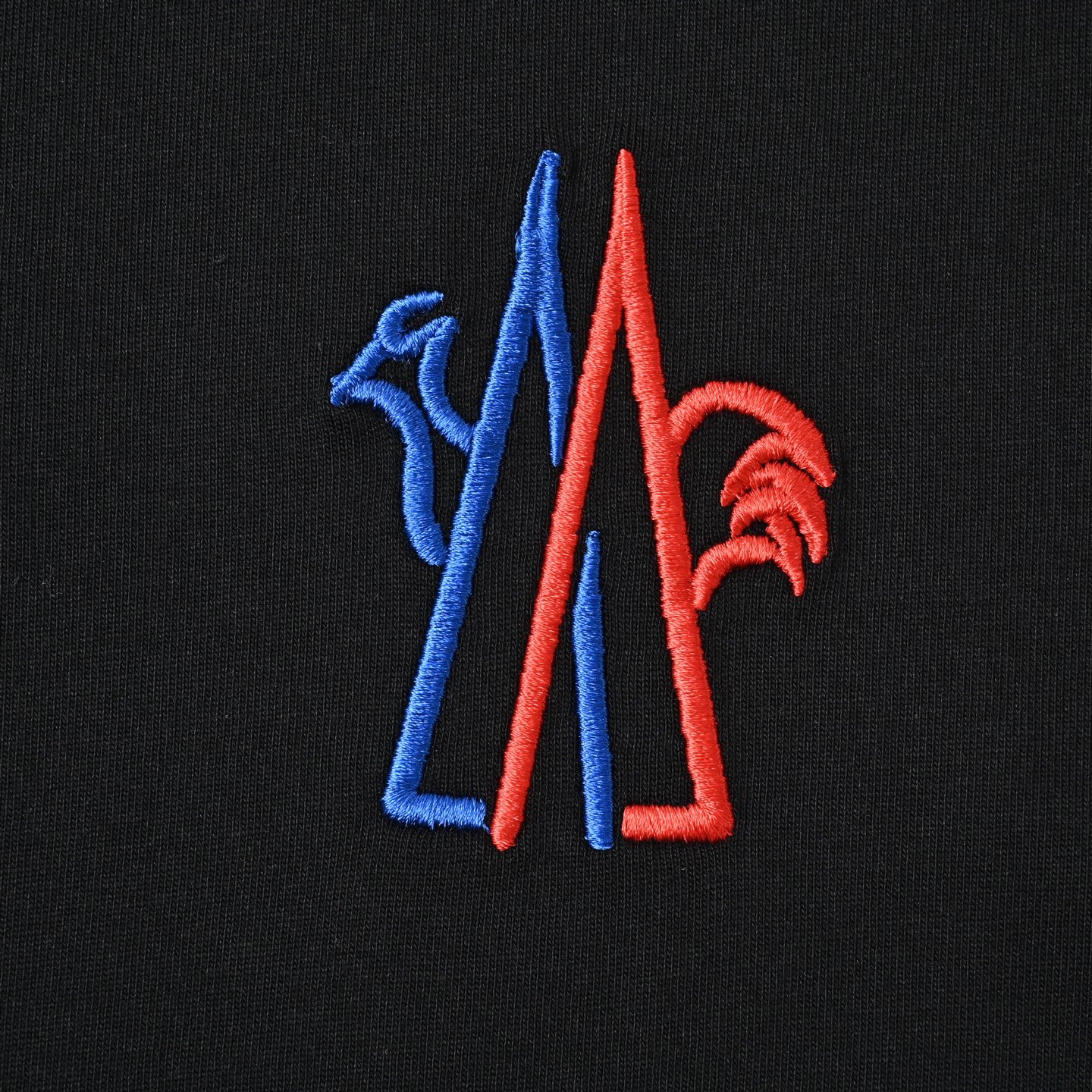 Moncler 蒙口 2025新款 数字字母logo定制袖章短袖t恤