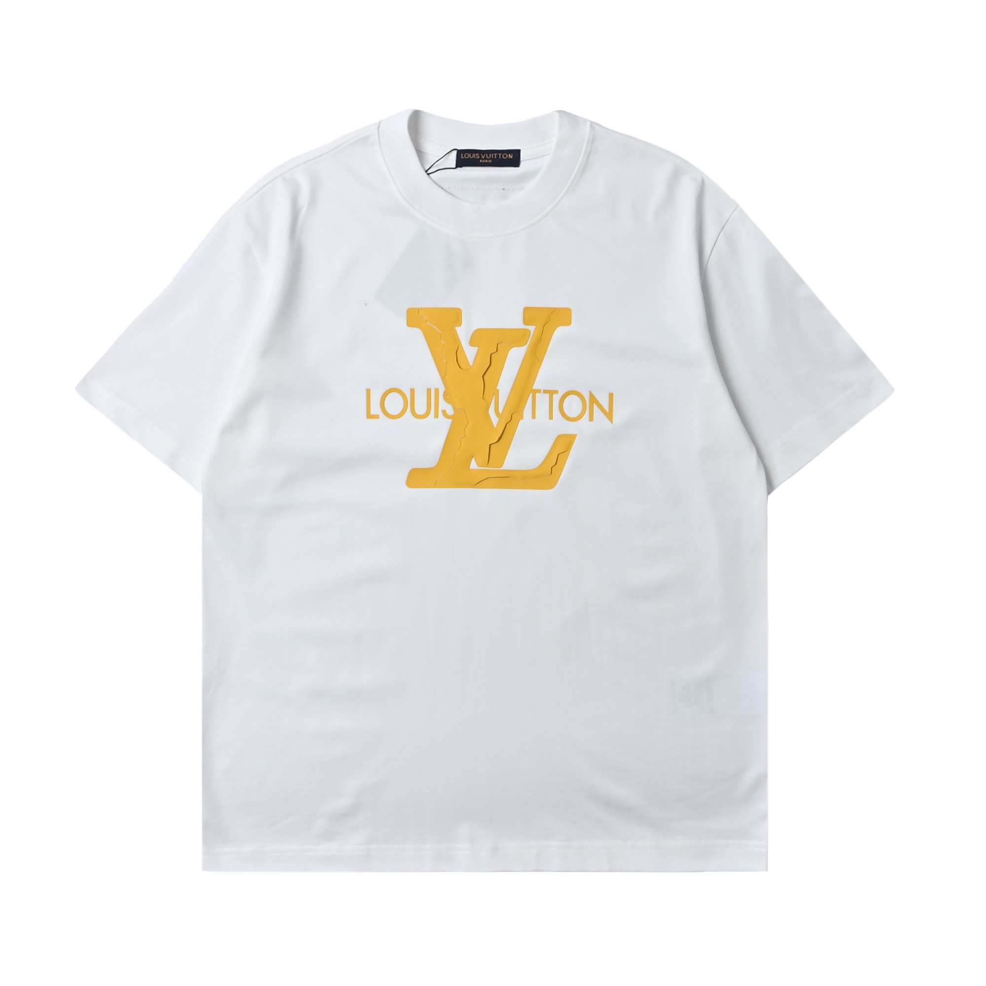 Louis Vuitton 路易威登 2025新款立体字母印花logo情侣款短袖T恤