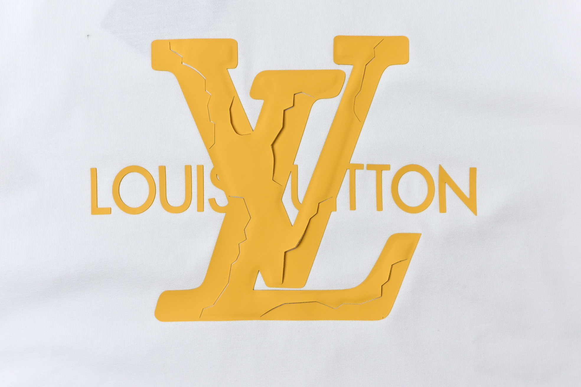 Louis Vuitton 路易威登 2025新款立体字母印花logo情侣款短袖T恤