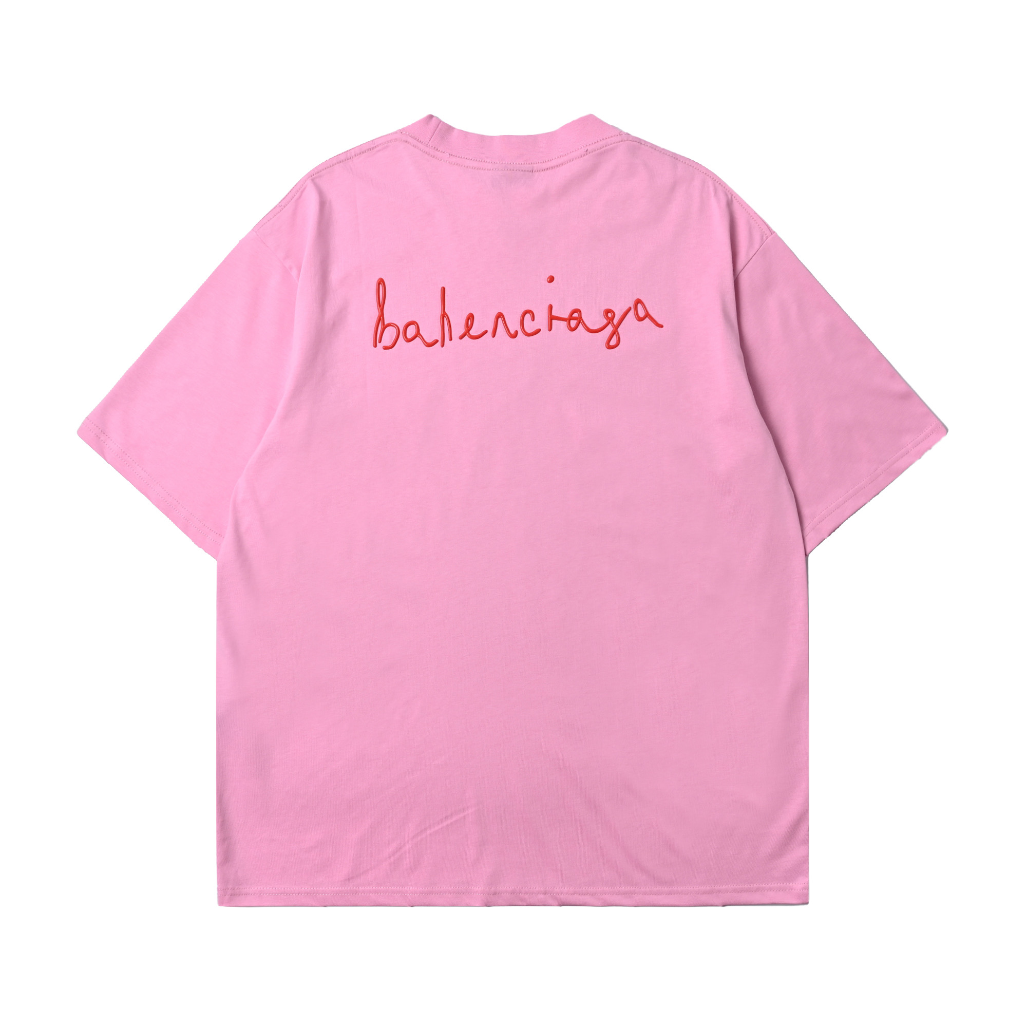 Balenciaga巴黎市场 爱心字母硅胶短袖
