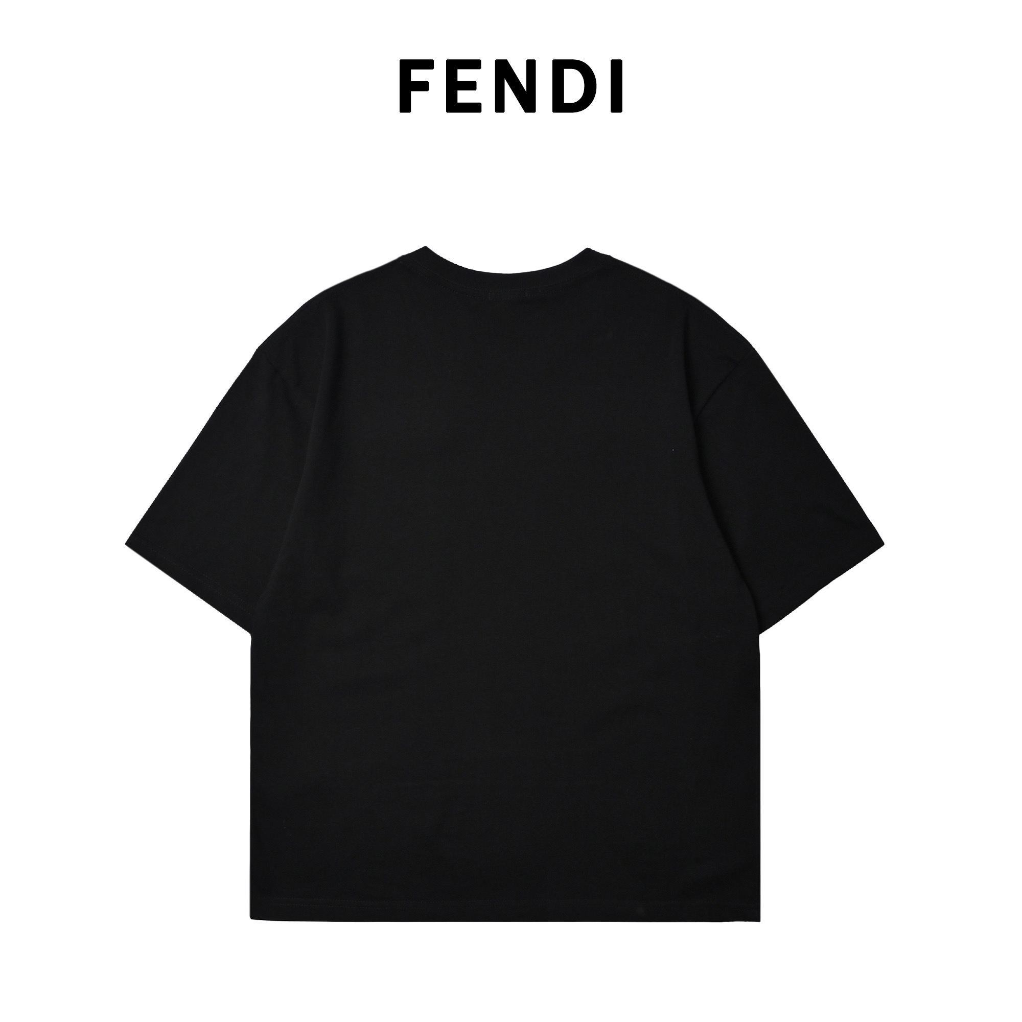 Fendi 芬迪 2025夏季新款 奶酪特工印花短袖T恤
