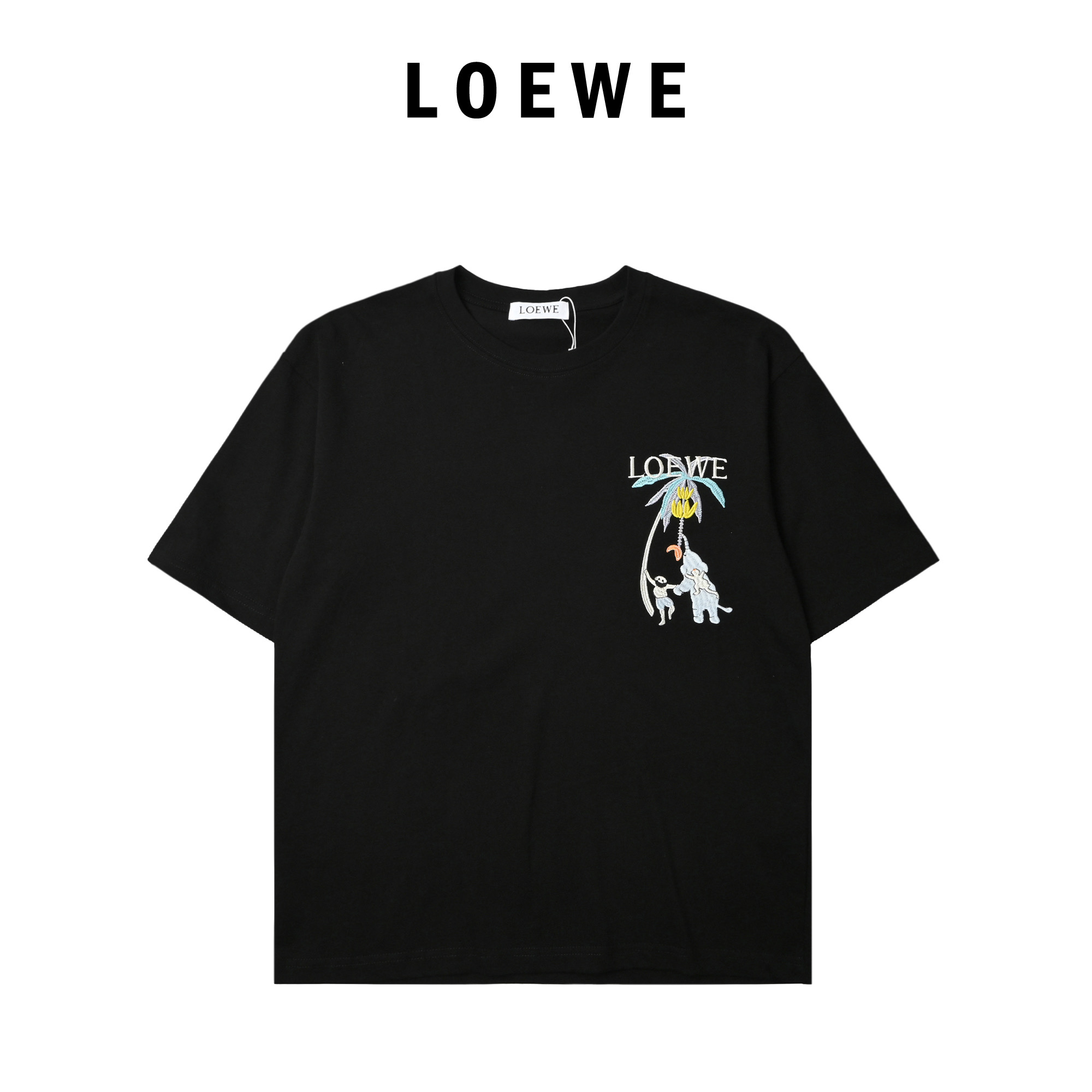 Loewe 罗意威 刺绣椰树短袖T恤 LOEWE 罗意威