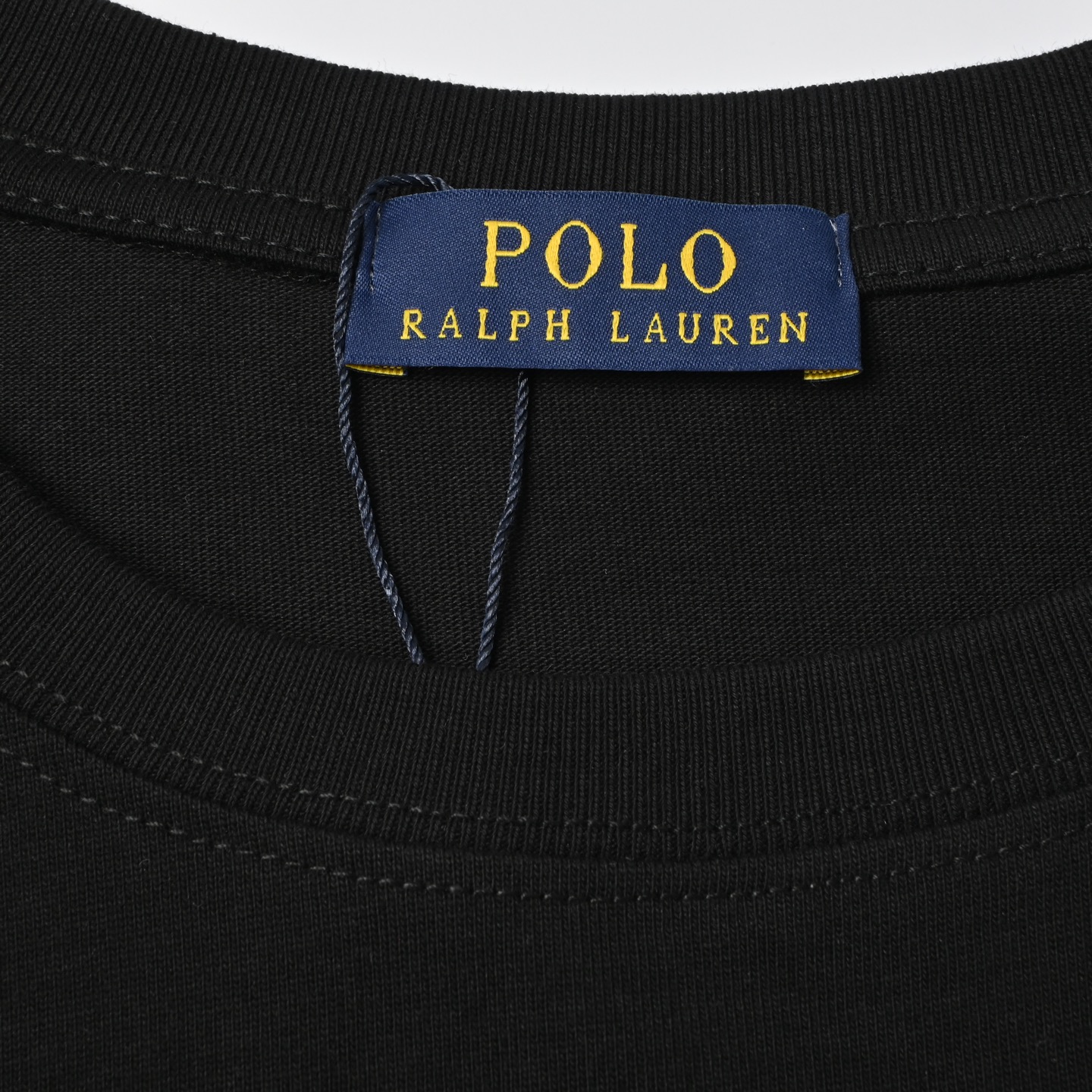 Polo* 拉夫劳伦 2025春夏新款 经典字母小马印花定制双纱平纹纯棉面料 短袖T恤